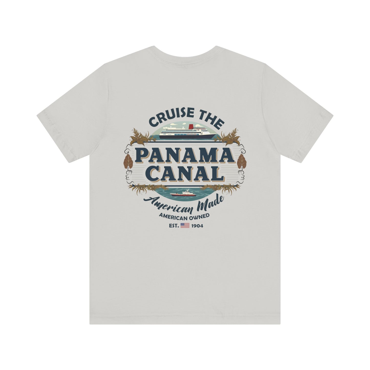 T-Shirt - "Visit the Panama Canal! Via FAFO Airlines" Unisex Jersey Short Sleeve Tee