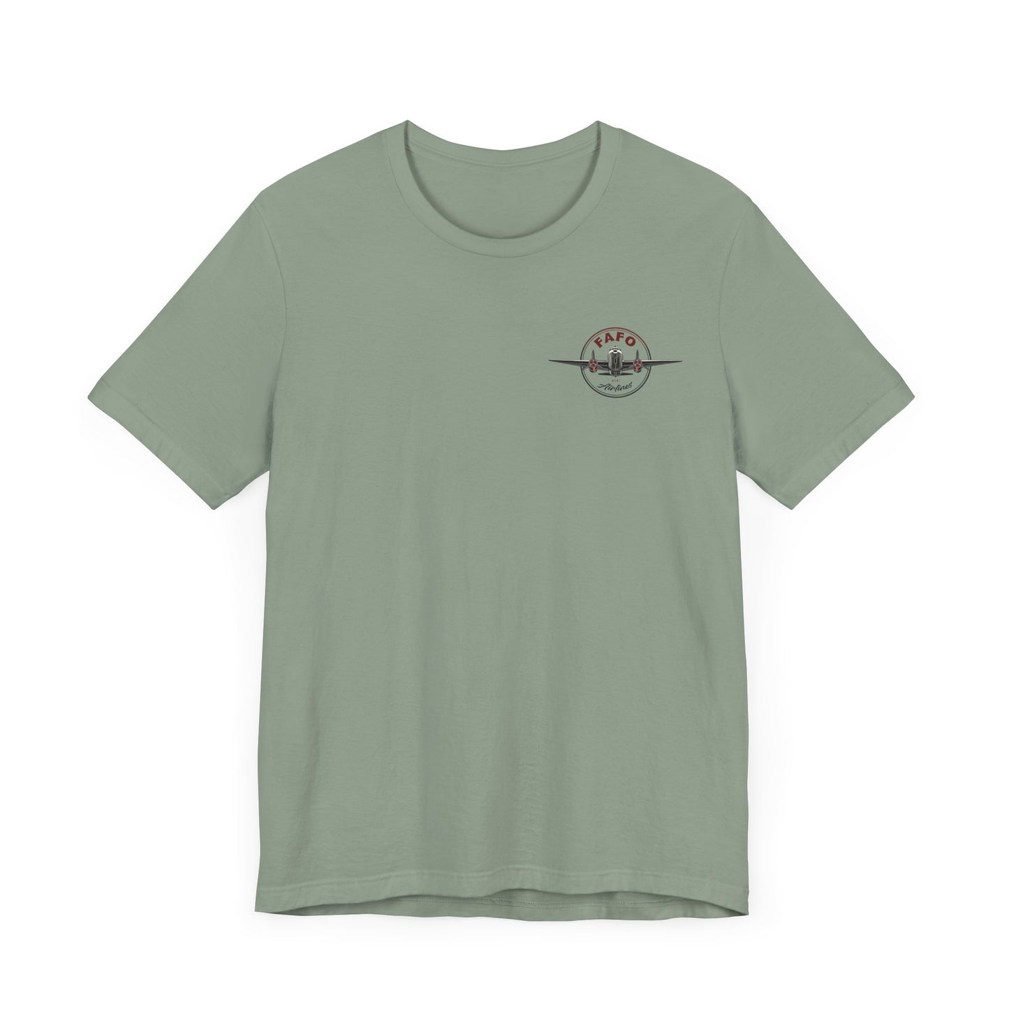 T-Shirt - "Visit the 51st State! Via FAFO Airlines" Unisex Jersey Short Sleeve Tee