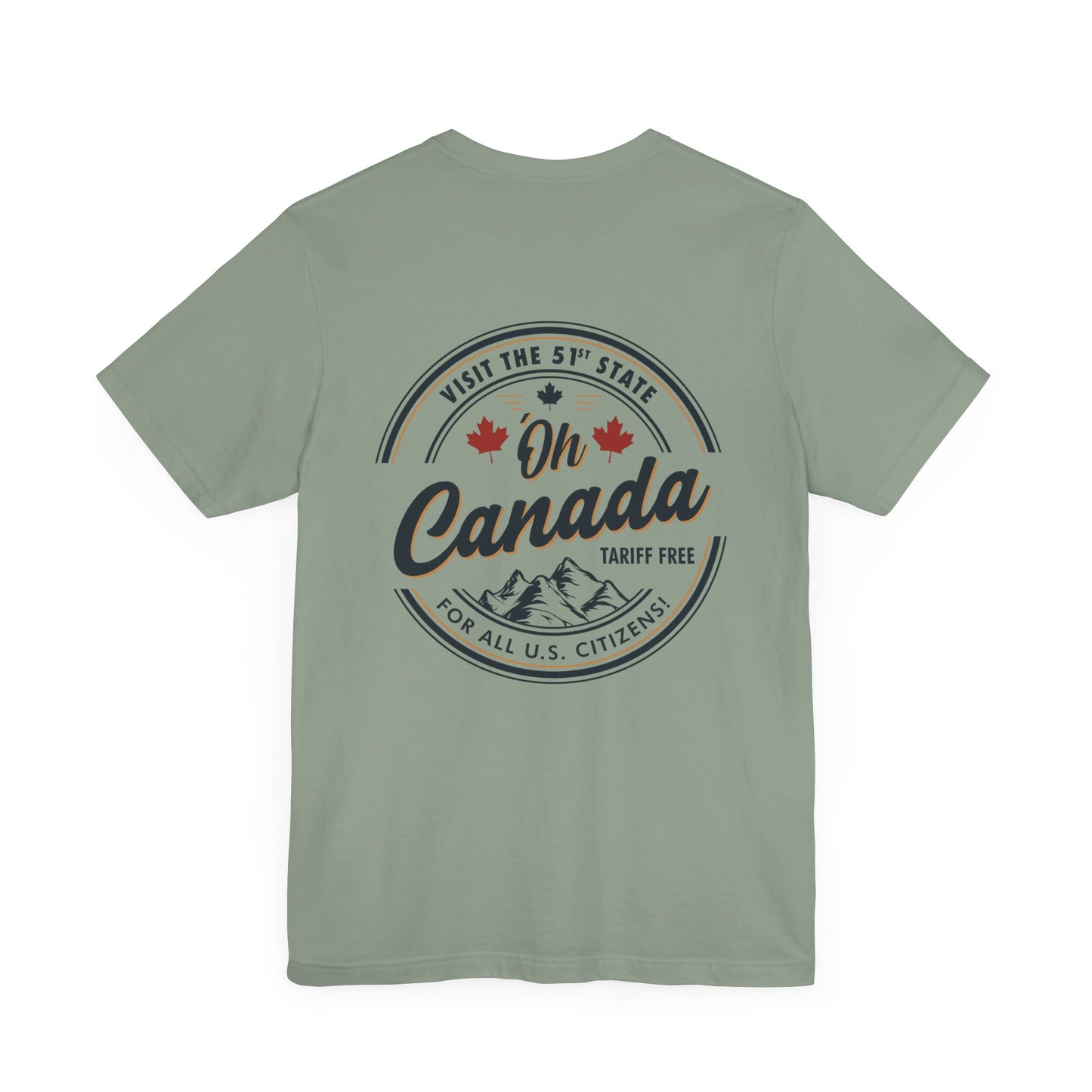 T-Shirt - "Visit the 51st State! Via FAFO Airlines" Unisex Jersey Short Sleeve Tee