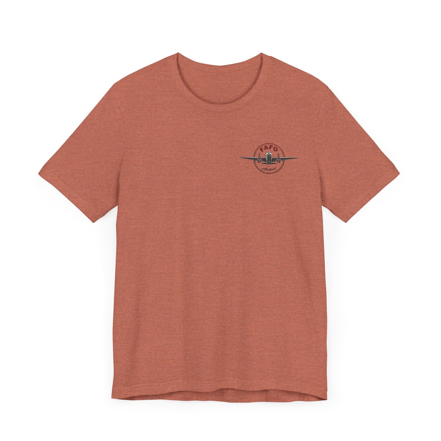 T-Shirt - "Visit the Panama Canal! Via FAFO Airlines" Unisex Jersey Short Sleeve Tee