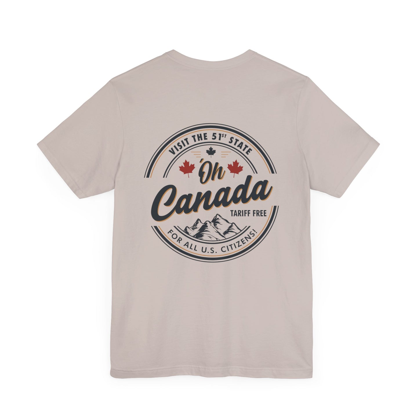 T-Shirt - "Visit the 51st State! Via FAFO Airlines" Unisex Jersey Short Sleeve Tee