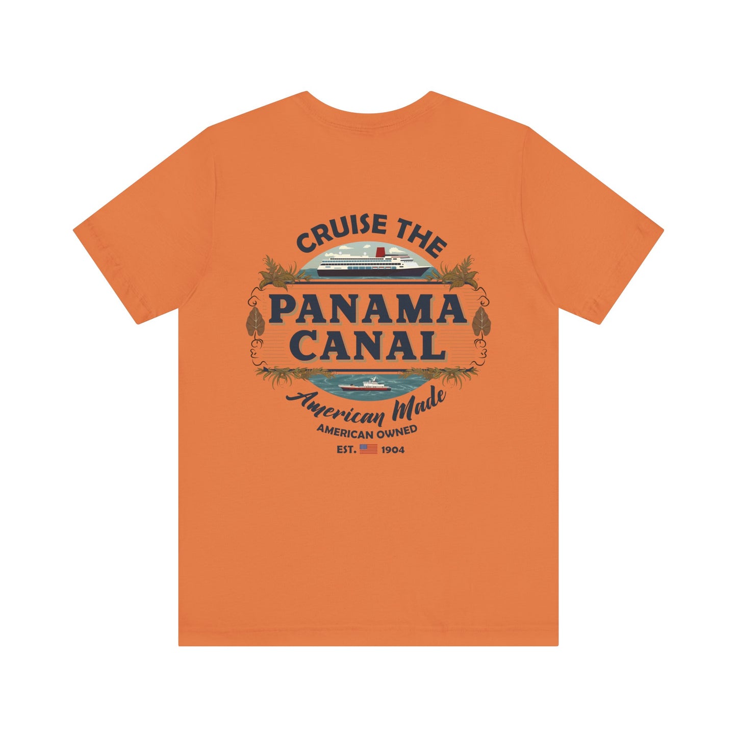 T-Shirt - "Visit the Panama Canal! Via FAFO Airlines" Unisex Jersey Short Sleeve Tee