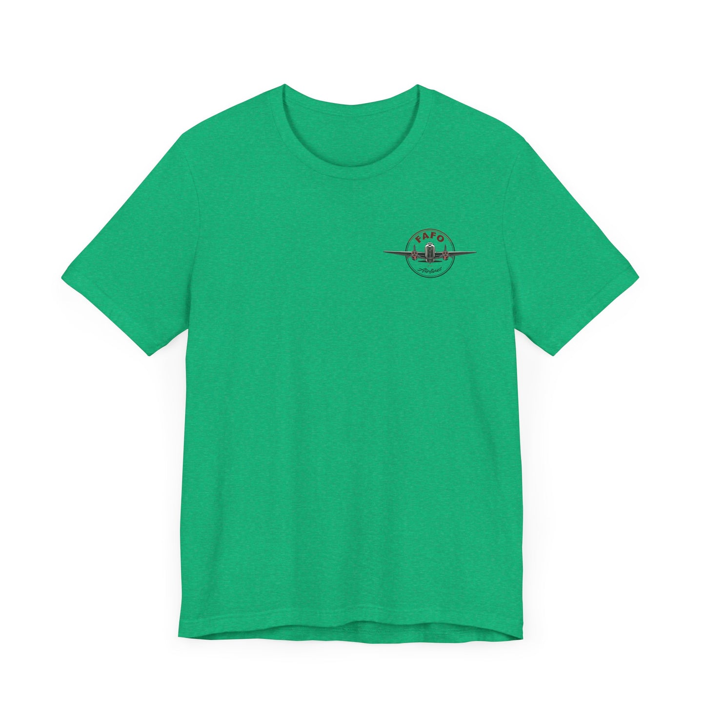 T-Shirt - "Visit the Panama Canal! Via FAFO Airlines" Unisex Jersey Short Sleeve Tee