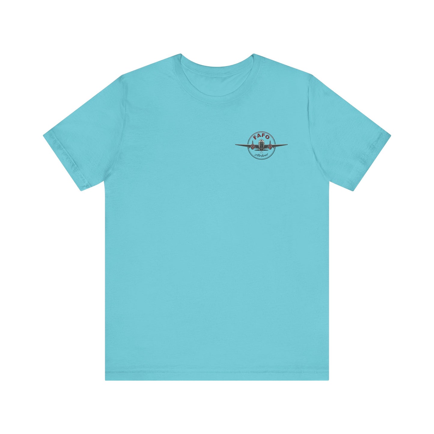T-Shirt - "Visit Mars! Via FAFO Airlines" Unisex Jersey Short Sleeve Tee
