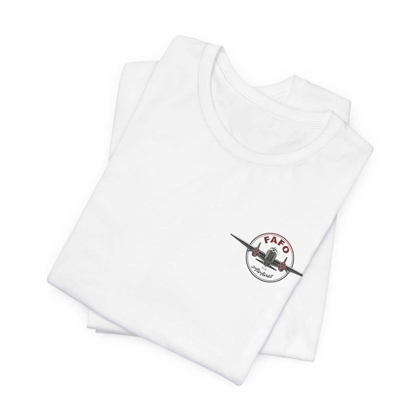 T-Shirt - "Visit Mars! Via FAFO Airlines" Unisex Jersey Short Sleeve Tee