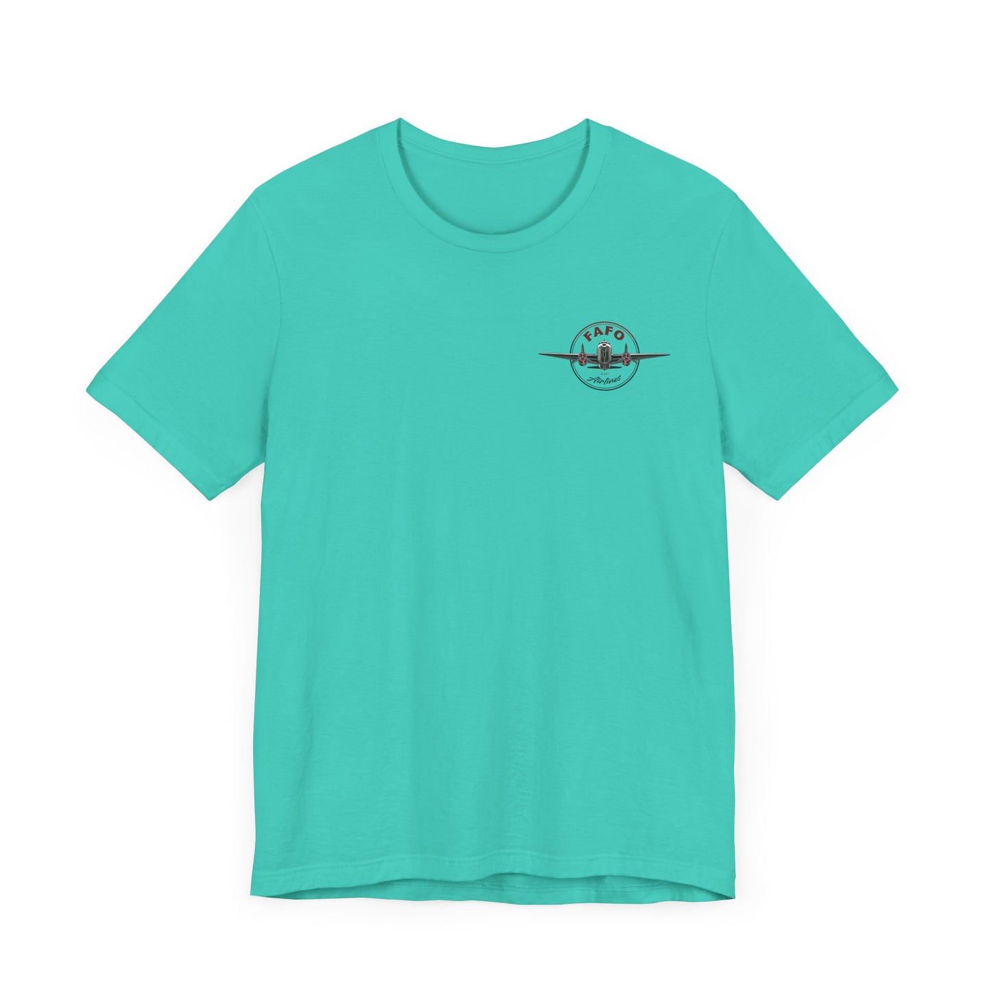 T-Shirt - "Visit the 51st State! Via FAFO Airlines" Unisex Jersey Short Sleeve Tee