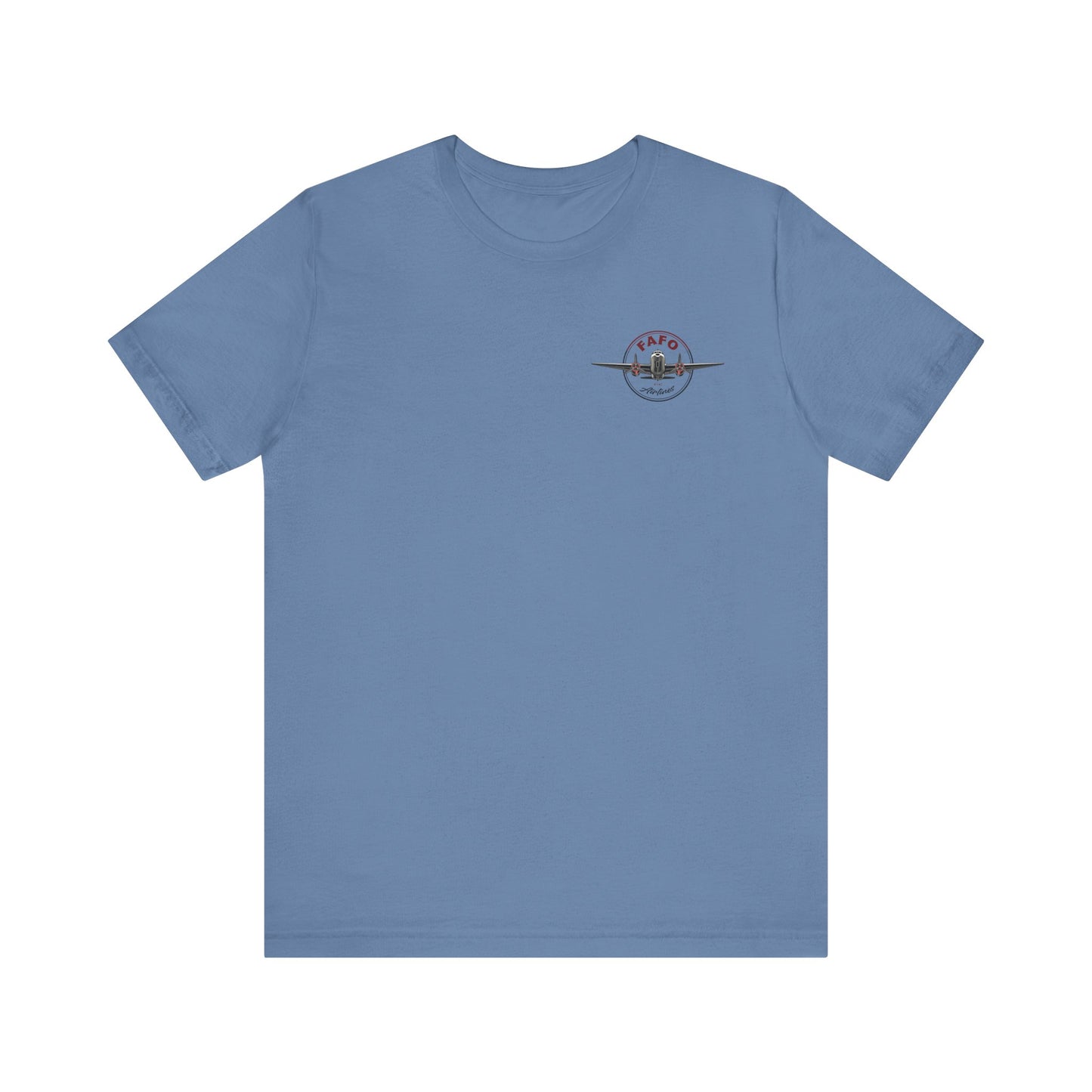T-Shirt - "Visit the Panama Canal! Via FAFO Airlines" Unisex Jersey Short Sleeve Tee