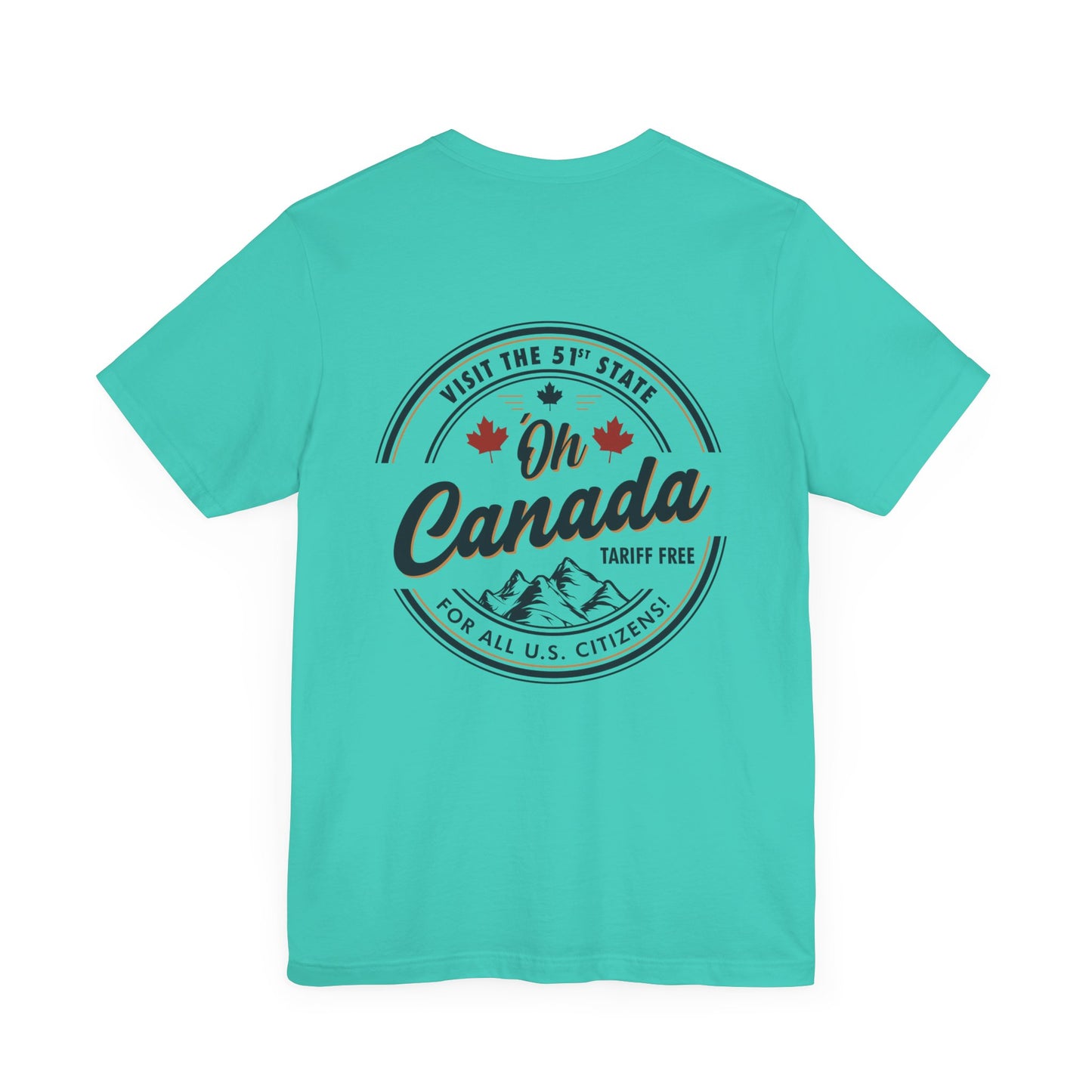 T-Shirt - "Visit the 51st State! Via FAFO Airlines" Unisex Jersey Short Sleeve Tee
