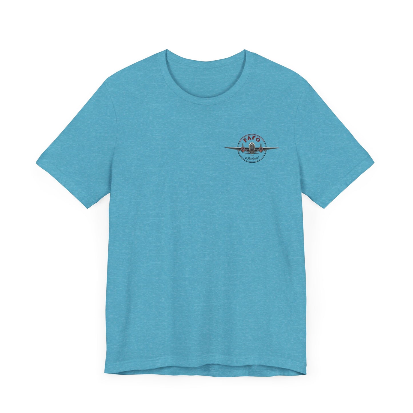 T-Shirt - "Visit Guantanamo Bay! Via FAFO Airlines" Unisex Jersey Short Sleeve Tee