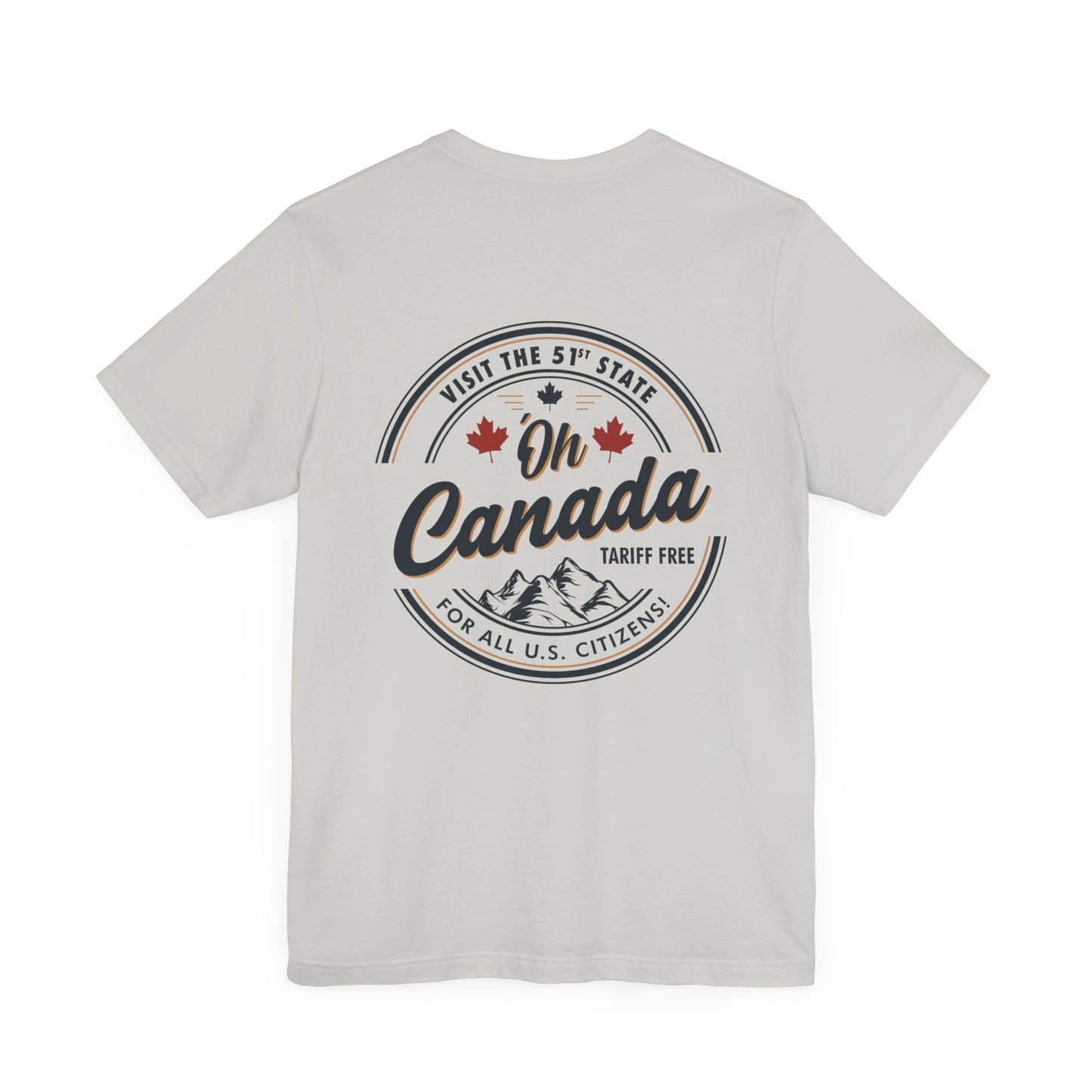 T-Shirt - "Visit the 51st State! Via FAFO Airlines" Unisex Jersey Short Sleeve Tee
