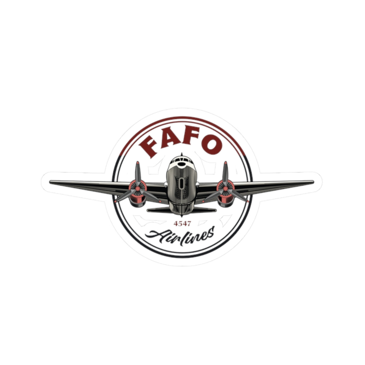 Sticker Set: FAFO Airlines - The Foreign Policy Brand