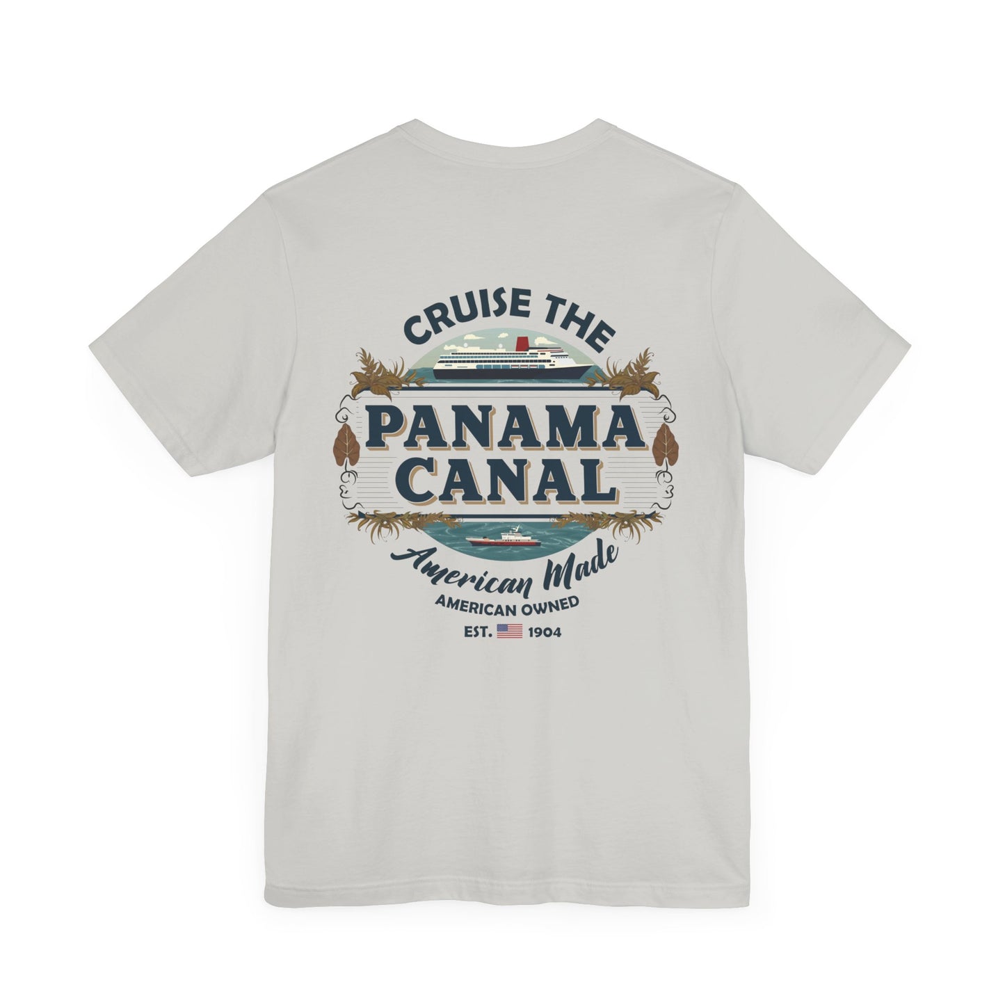 T-Shirt - "Visit the Panama Canal! Via FAFO Airlines" Unisex Jersey Short Sleeve Tee