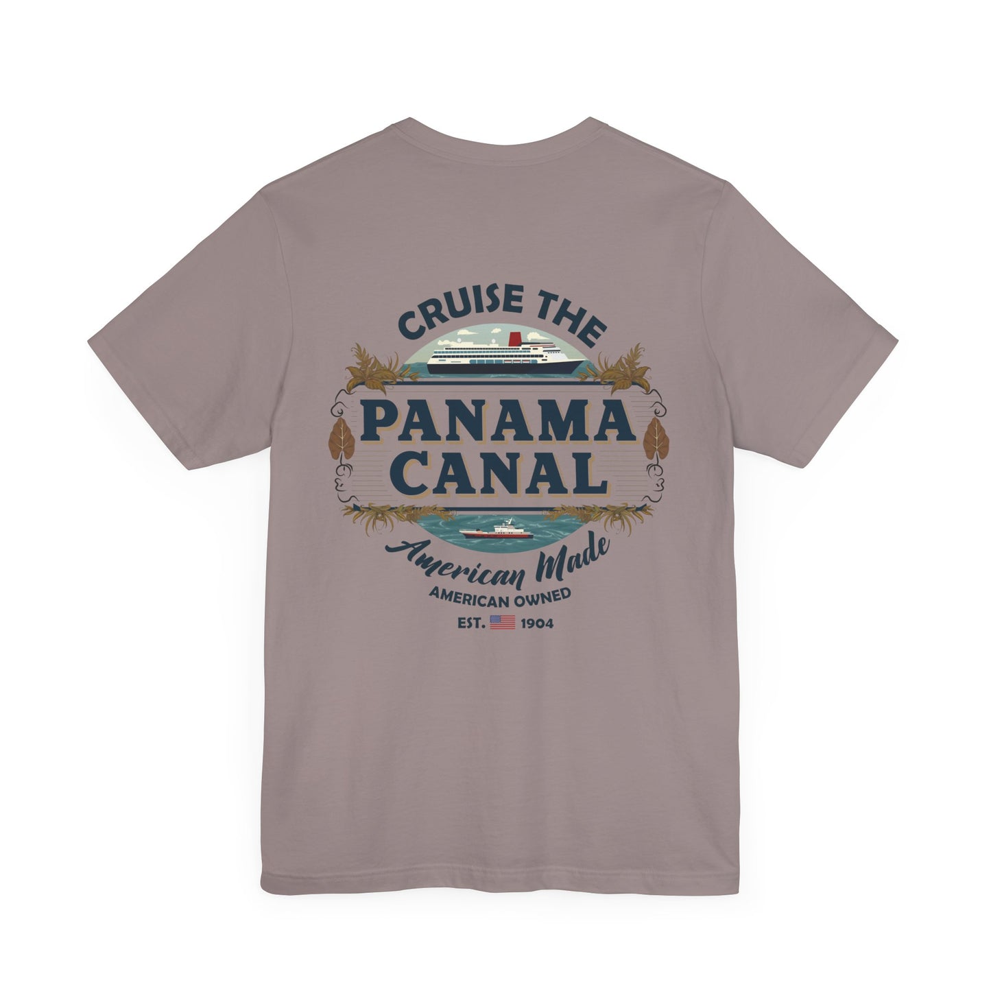 T-Shirt - "Visit the Panama Canal! Via FAFO Airlines" Unisex Jersey Short Sleeve Tee