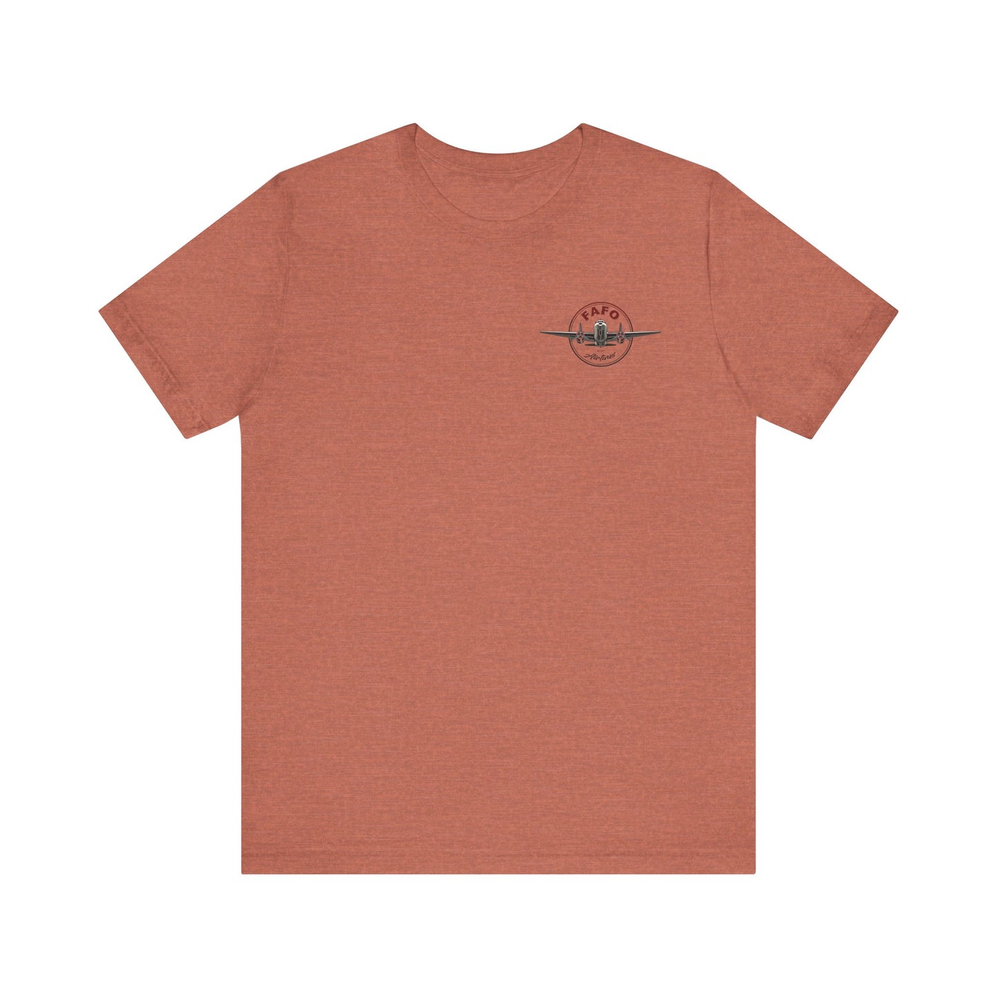 T-Shirt - "Visit the Panama Canal! Via FAFO Airlines" Unisex Jersey Short Sleeve Tee