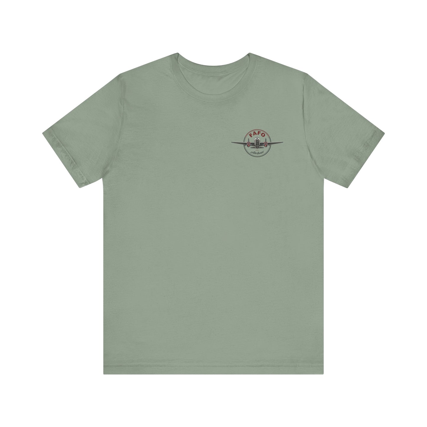 T-Shirt - "Visit the Gaza Riviera! Via FAFO Airlines" Unisex Jersey Short Sleeve Tee