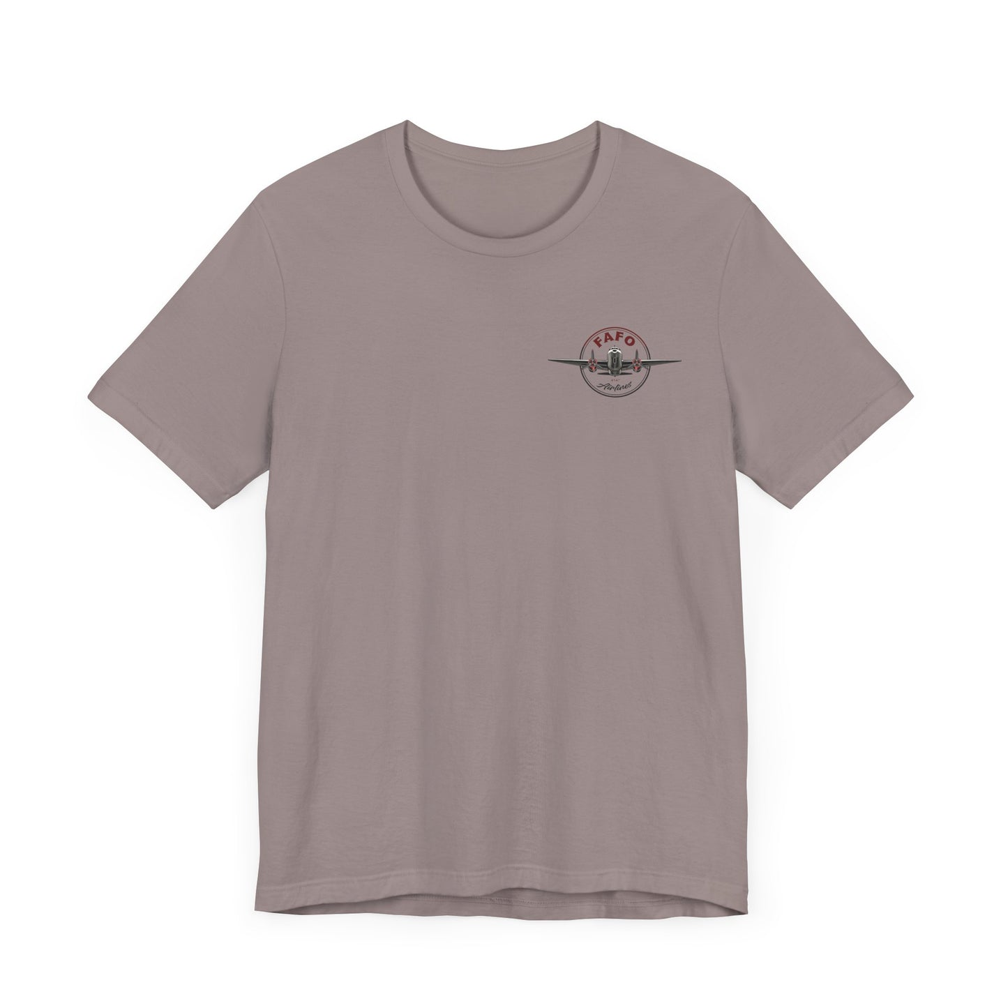 T-Shirt - "Visit the Panama Canal! Via FAFO Airlines" Unisex Jersey Short Sleeve Tee