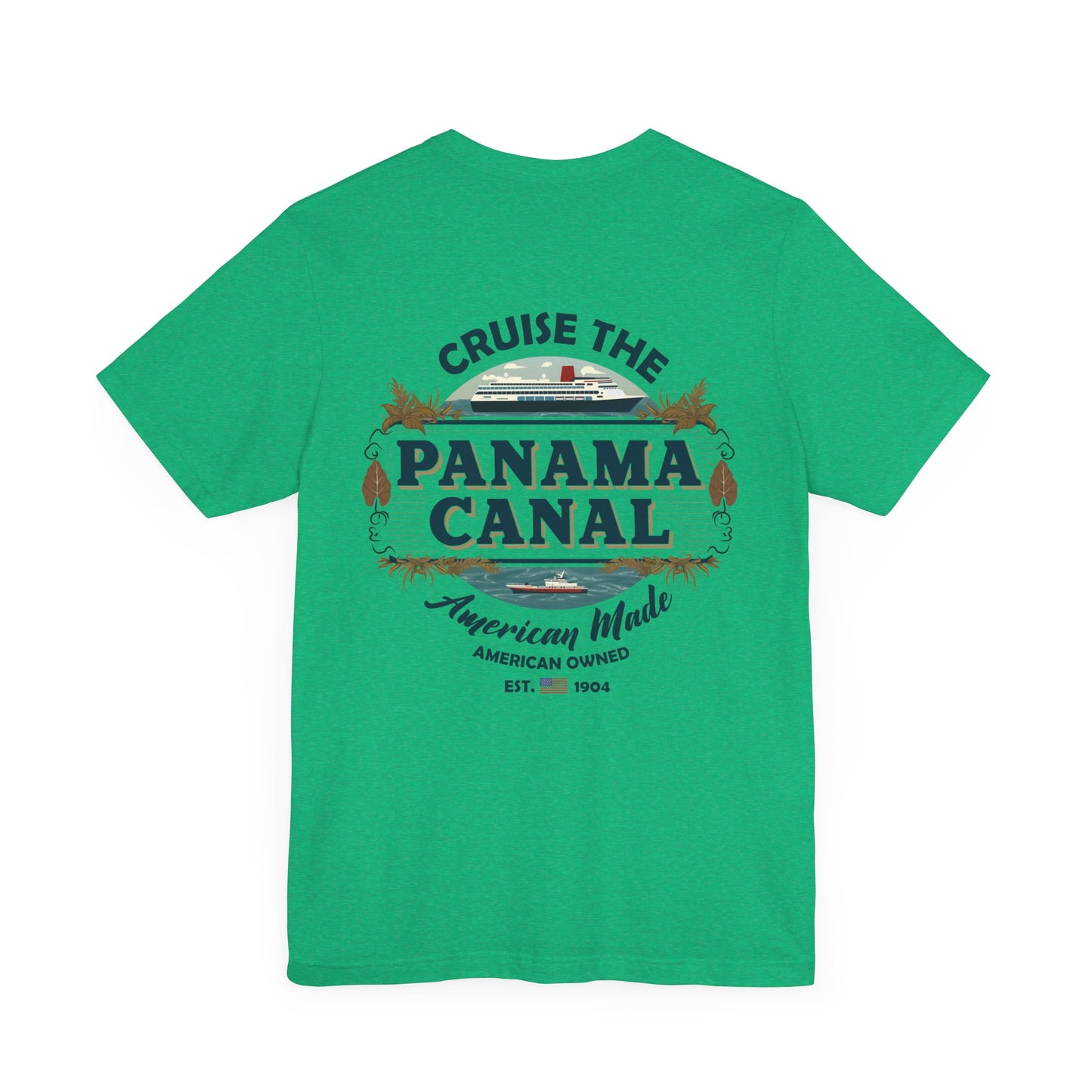 T-Shirt - "Visit the Panama Canal! Via FAFO Airlines" Unisex Jersey Short Sleeve Tee