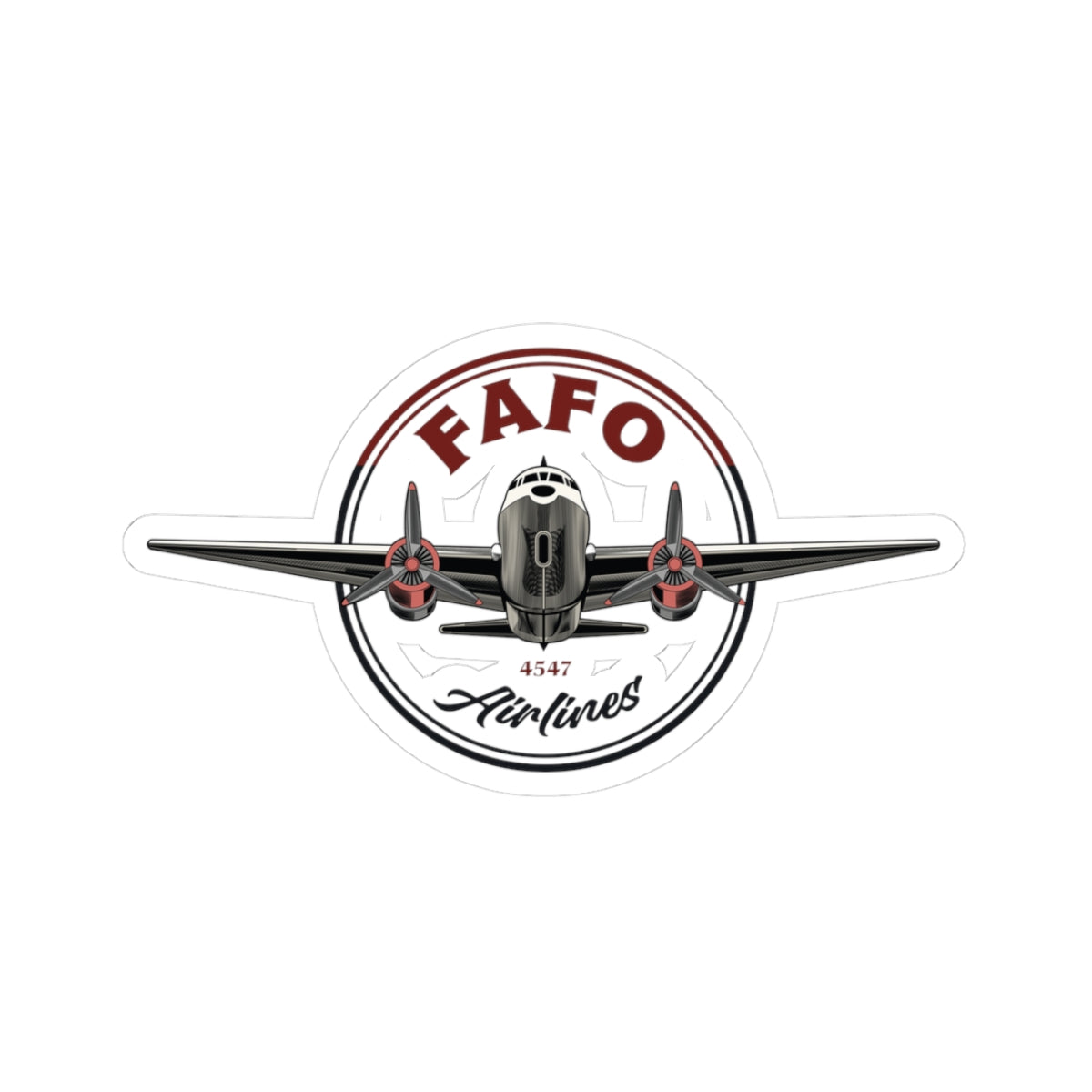 Sticker Set: FAFO Airlines - The Foreign Policy Brand