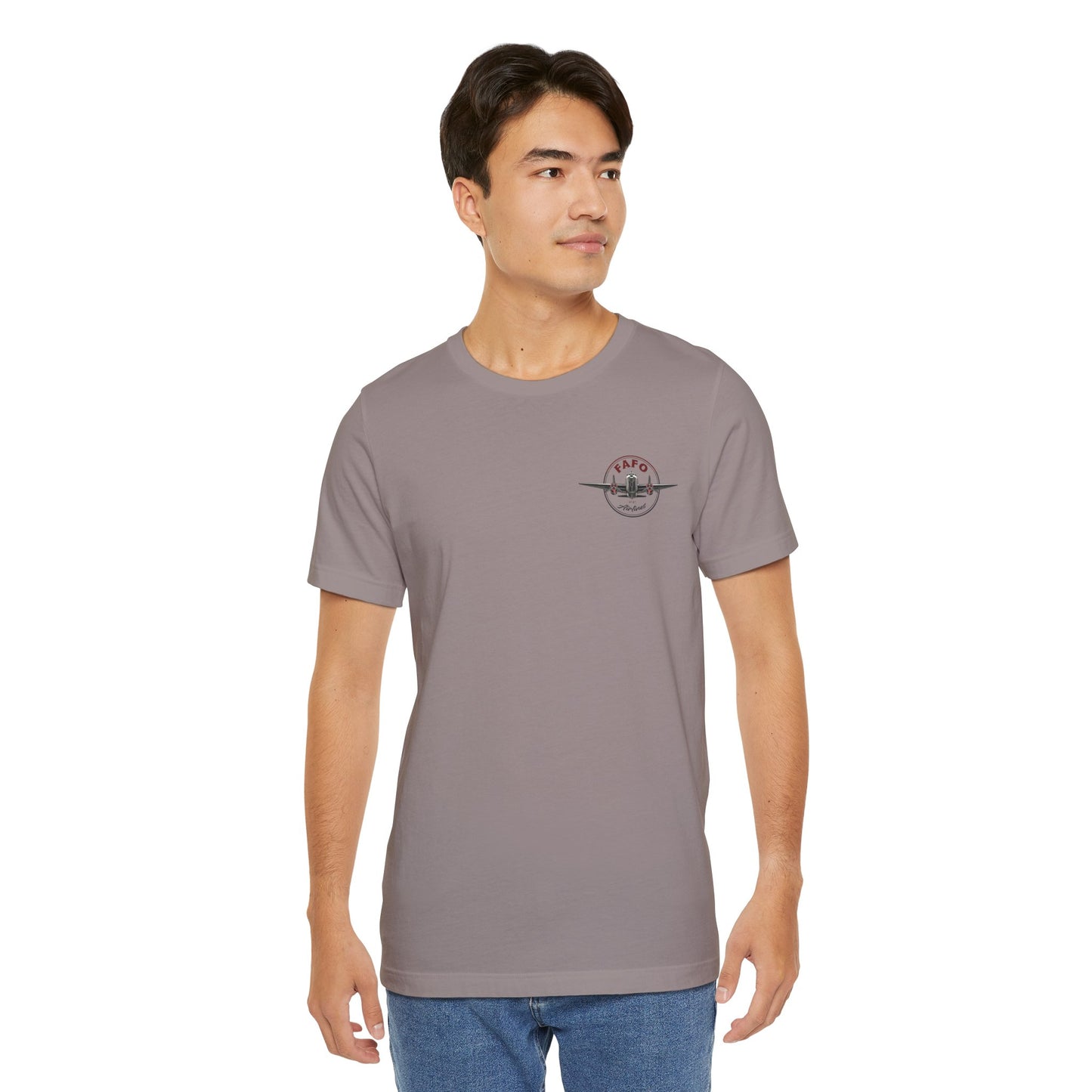 T-Shirt - "Visit the Panama Canal! Via FAFO Airlines" Unisex Jersey Short Sleeve Tee