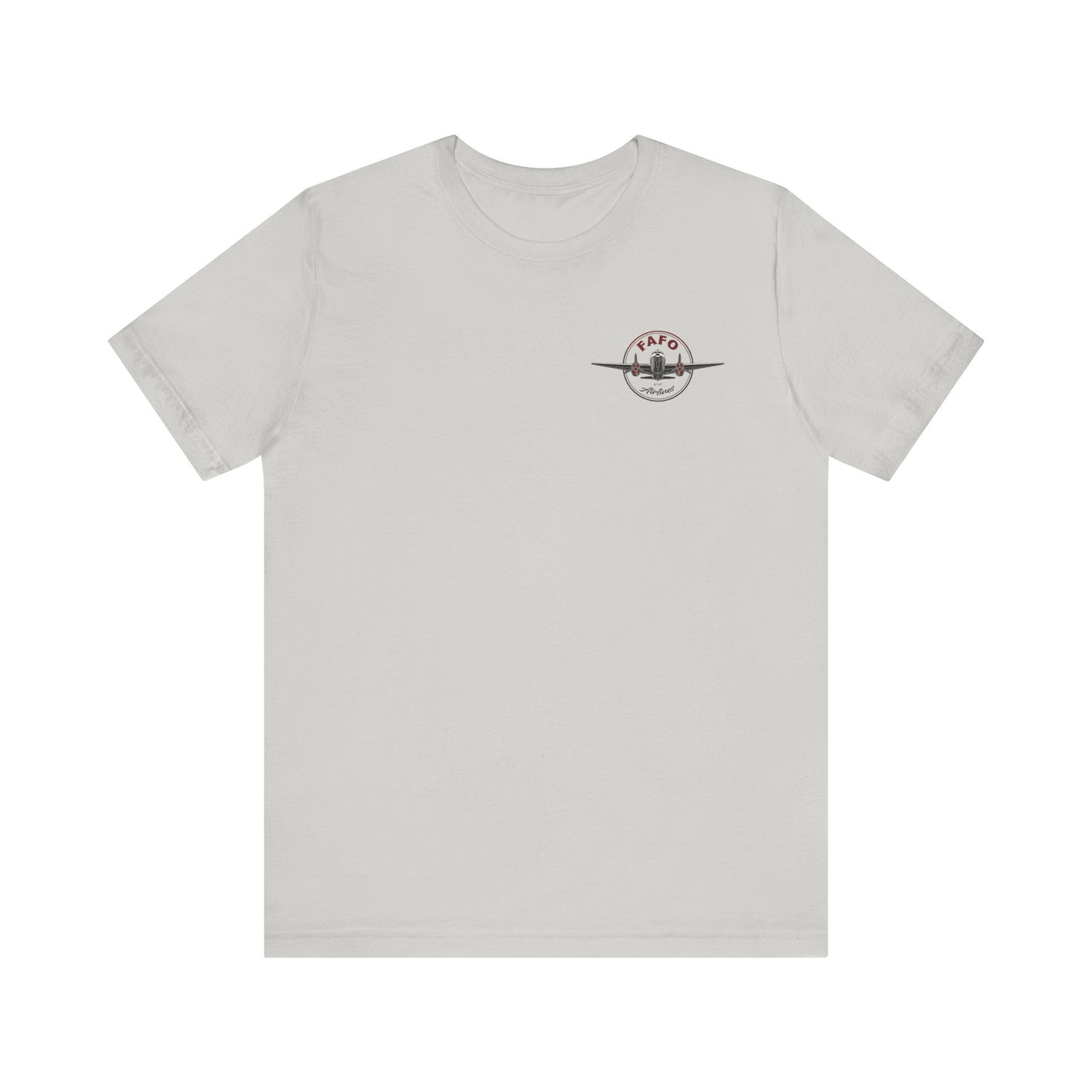 T-Shirt - "Visit Mars! Via FAFO Airlines" Unisex Jersey Short Sleeve Tee