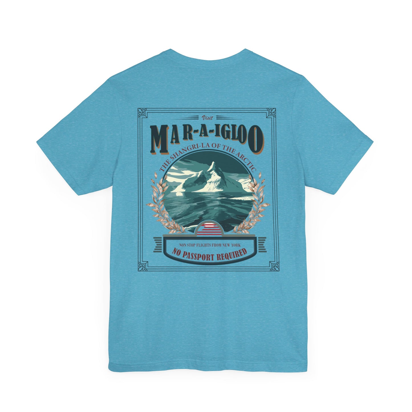 T-Shirt - "Visit Mar-A-Igloo! Via FAFO Airlines" Unisex Jersey Short Sleeve Tee