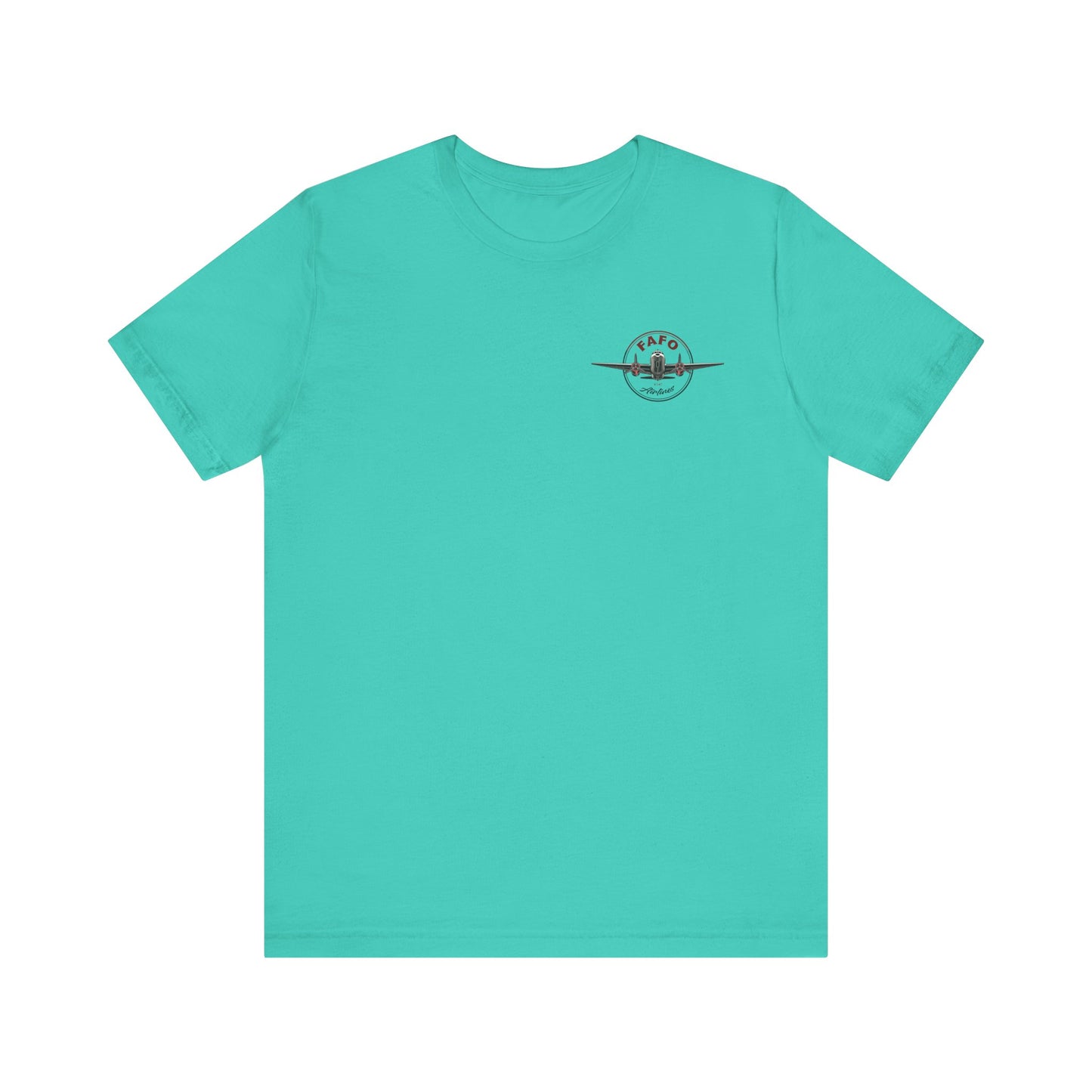 T-Shirt - "Visit Guantanamo Bay! Via FAFO Airlines" Unisex Jersey Short Sleeve Tee