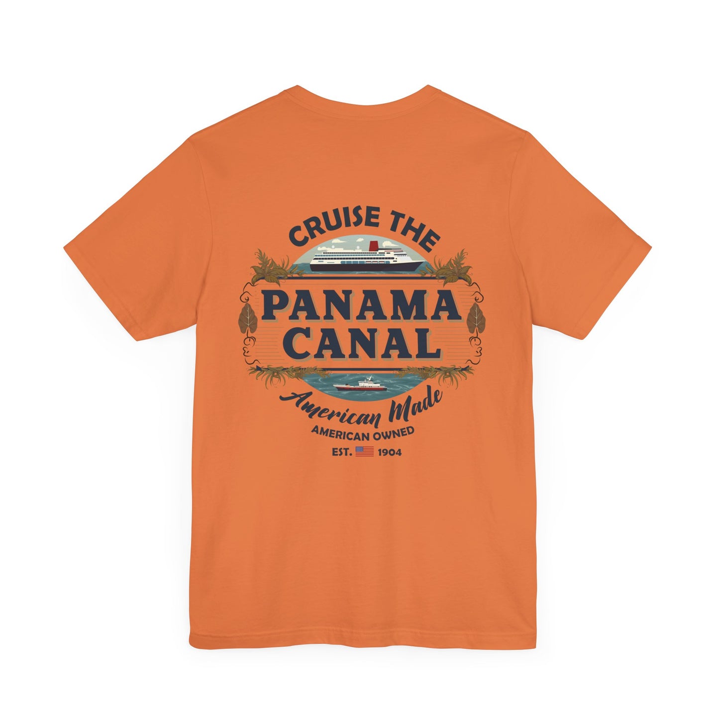 T-Shirt - "Visit the Panama Canal! Via FAFO Airlines" Unisex Jersey Short Sleeve Tee
