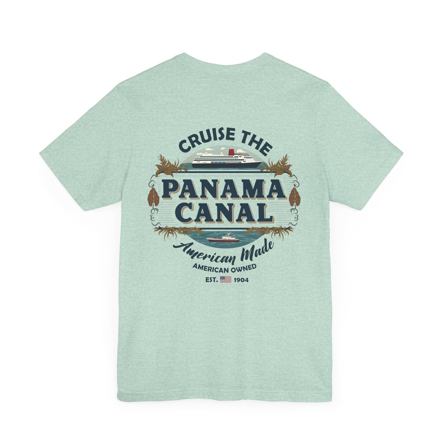 T-Shirt - "Visit the Panama Canal! Via FAFO Airlines" Unisex Jersey Short Sleeve Tee