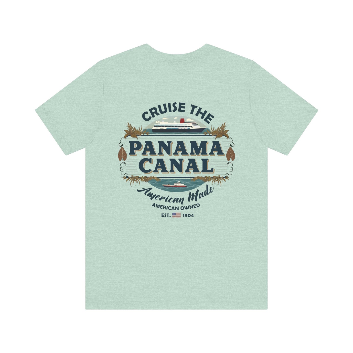 T-Shirt - "Visit the Panama Canal! Via FAFO Airlines" Unisex Jersey Short Sleeve Tee