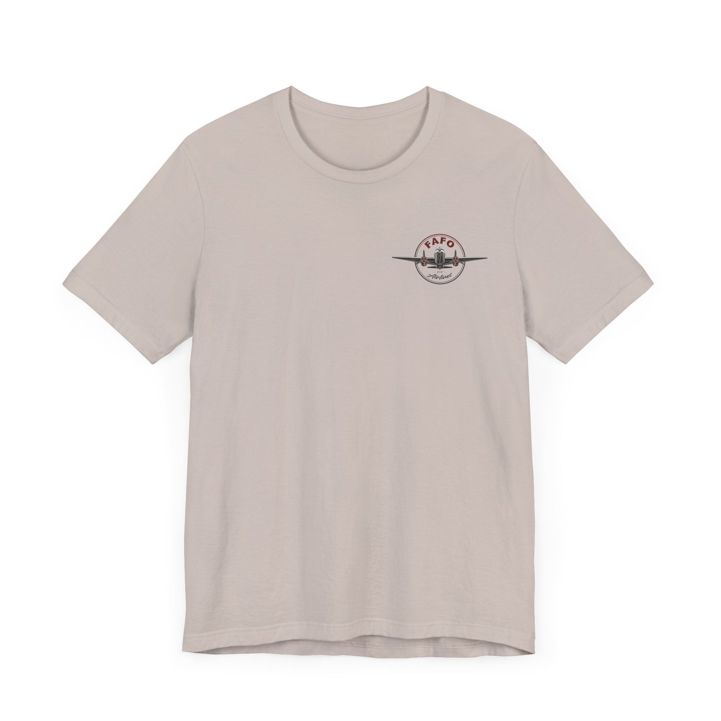 T-Shirt - "Visit Mars! Via FAFO Airlines" Unisex Jersey Short Sleeve Tee
