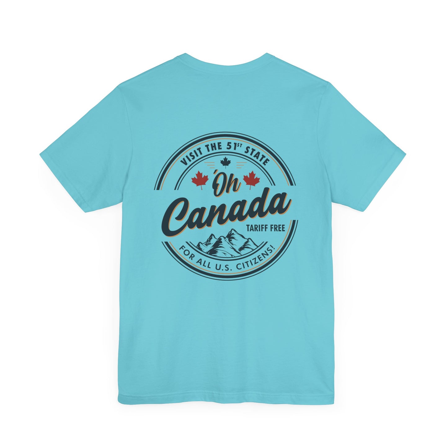 T-Shirt - "Visit the 51st State! Via FAFO Airlines" Unisex Jersey Short Sleeve Tee
