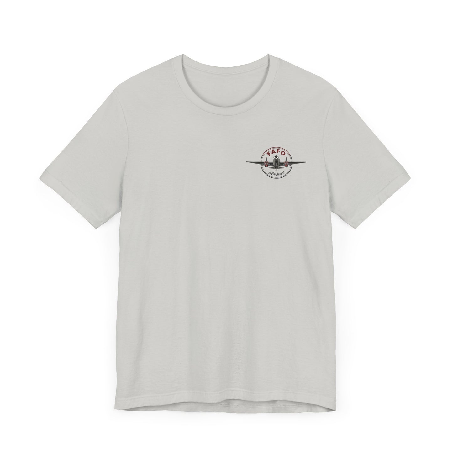 T-Shirt - "Visit the Panama Canal! Via FAFO Airlines" Unisex Jersey Short Sleeve Tee