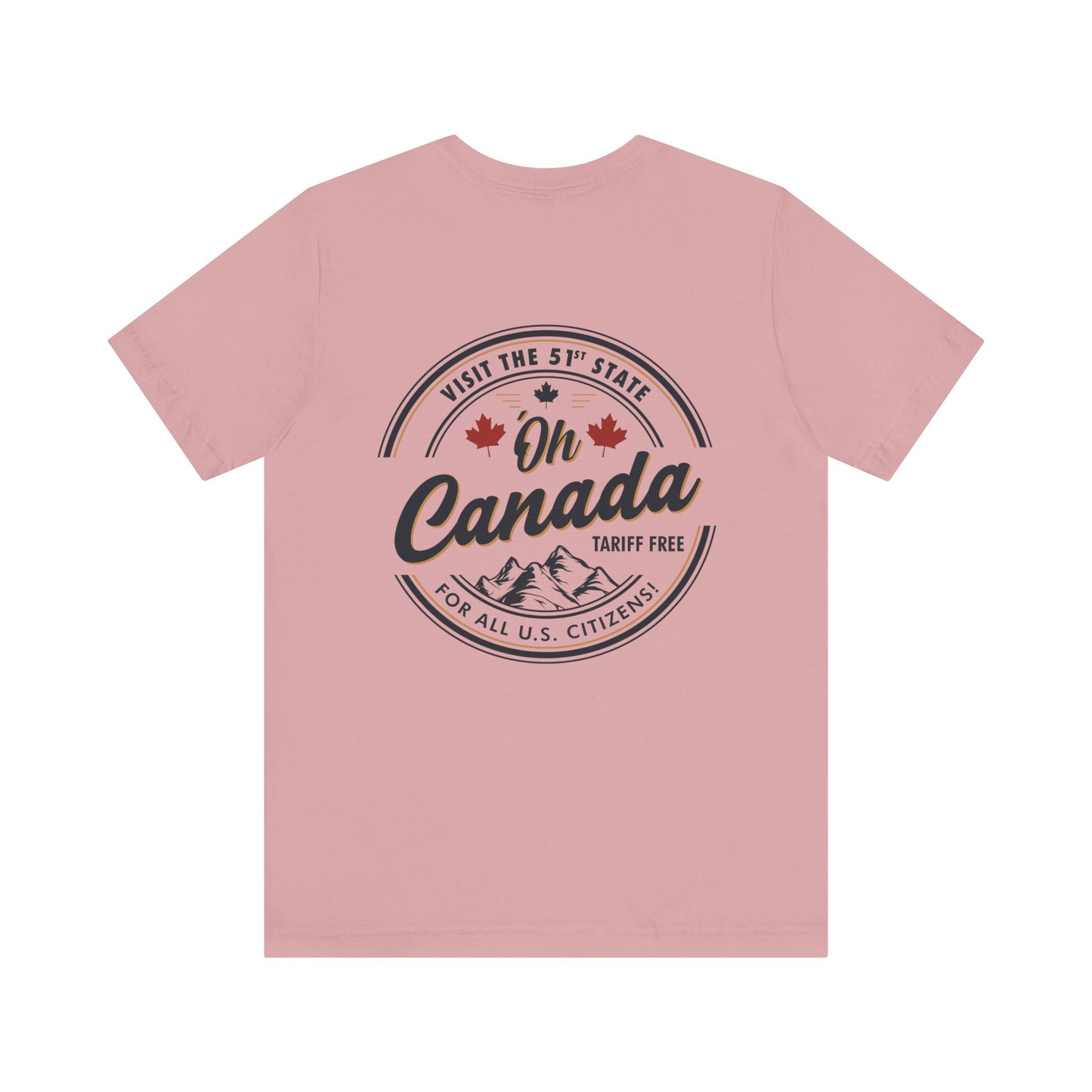 T-Shirt - "Visit the 51st State! Via FAFO Airlines" Unisex Jersey Short Sleeve Tee