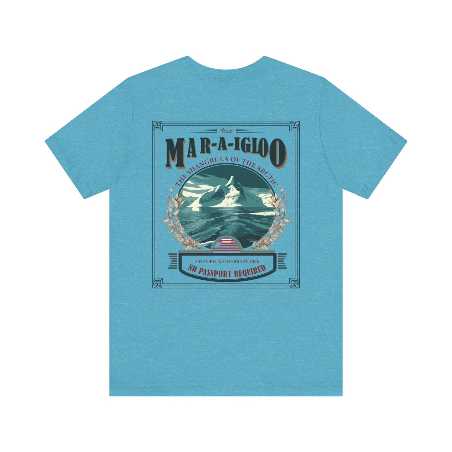 T-Shirt - "Visit Mar-A-Igloo! Via FAFO Airlines" Unisex Jersey Short Sleeve Tee