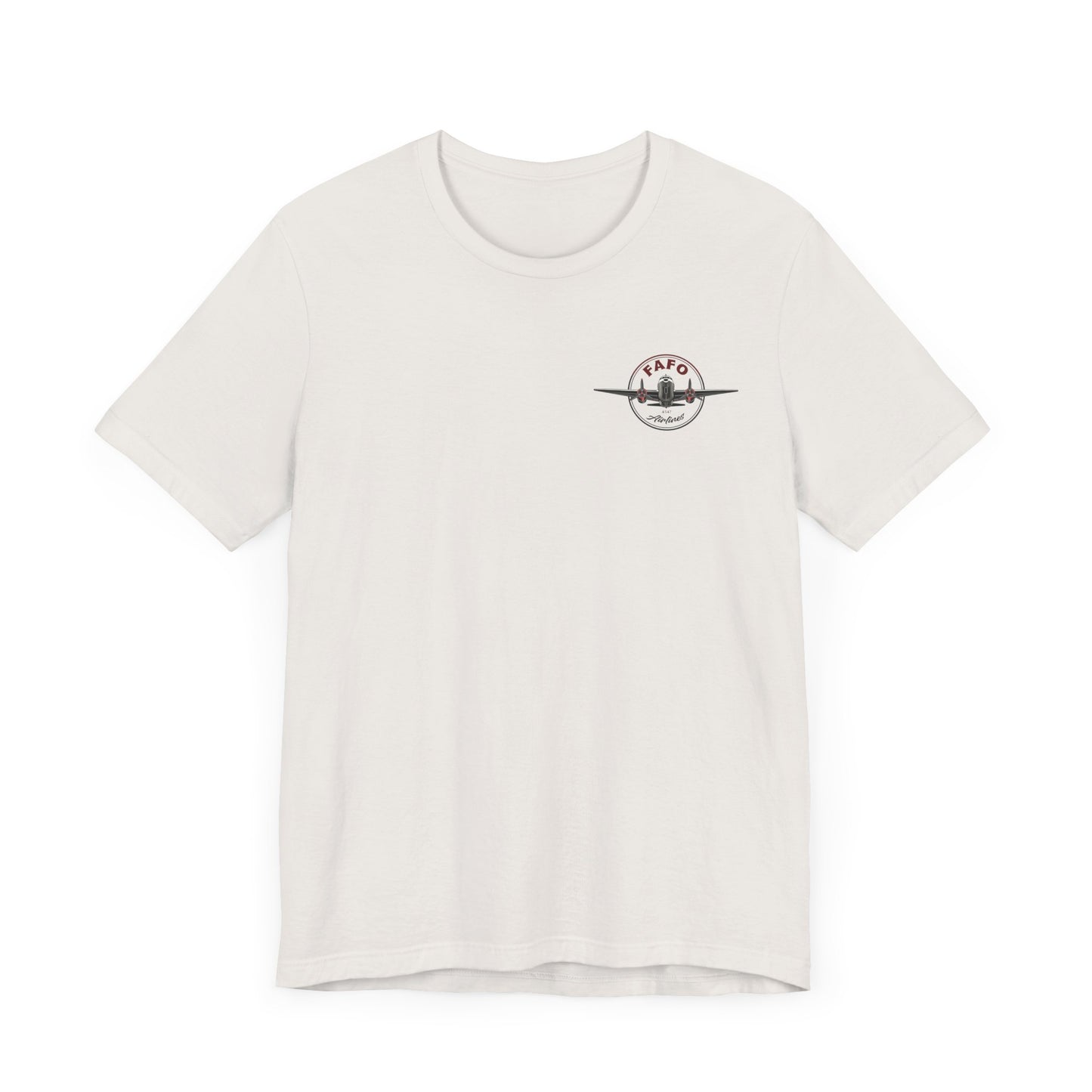 T-Shirt - "Visit Mars! Via FAFO Airlines" Unisex Jersey Short Sleeve Tee