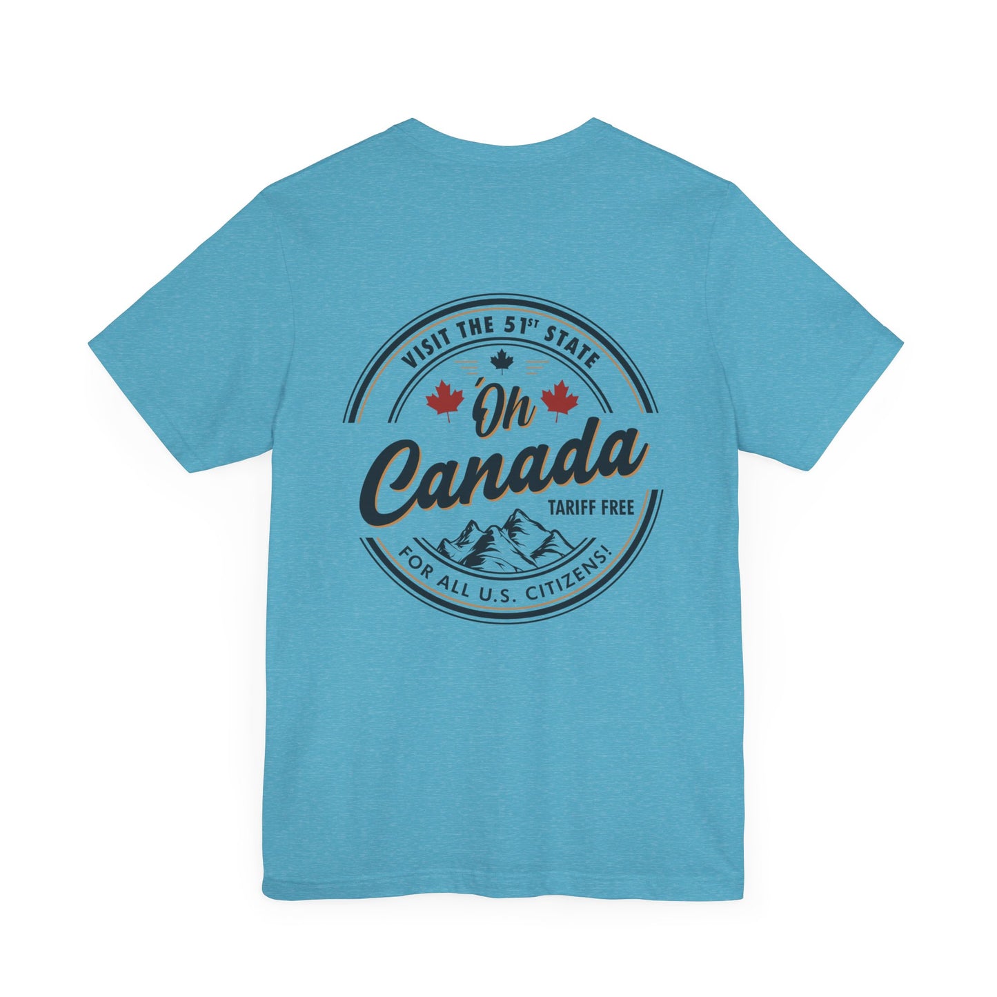 T-Shirt - "Visit the 51st State! Via FAFO Airlines" Unisex Jersey Short Sleeve Tee