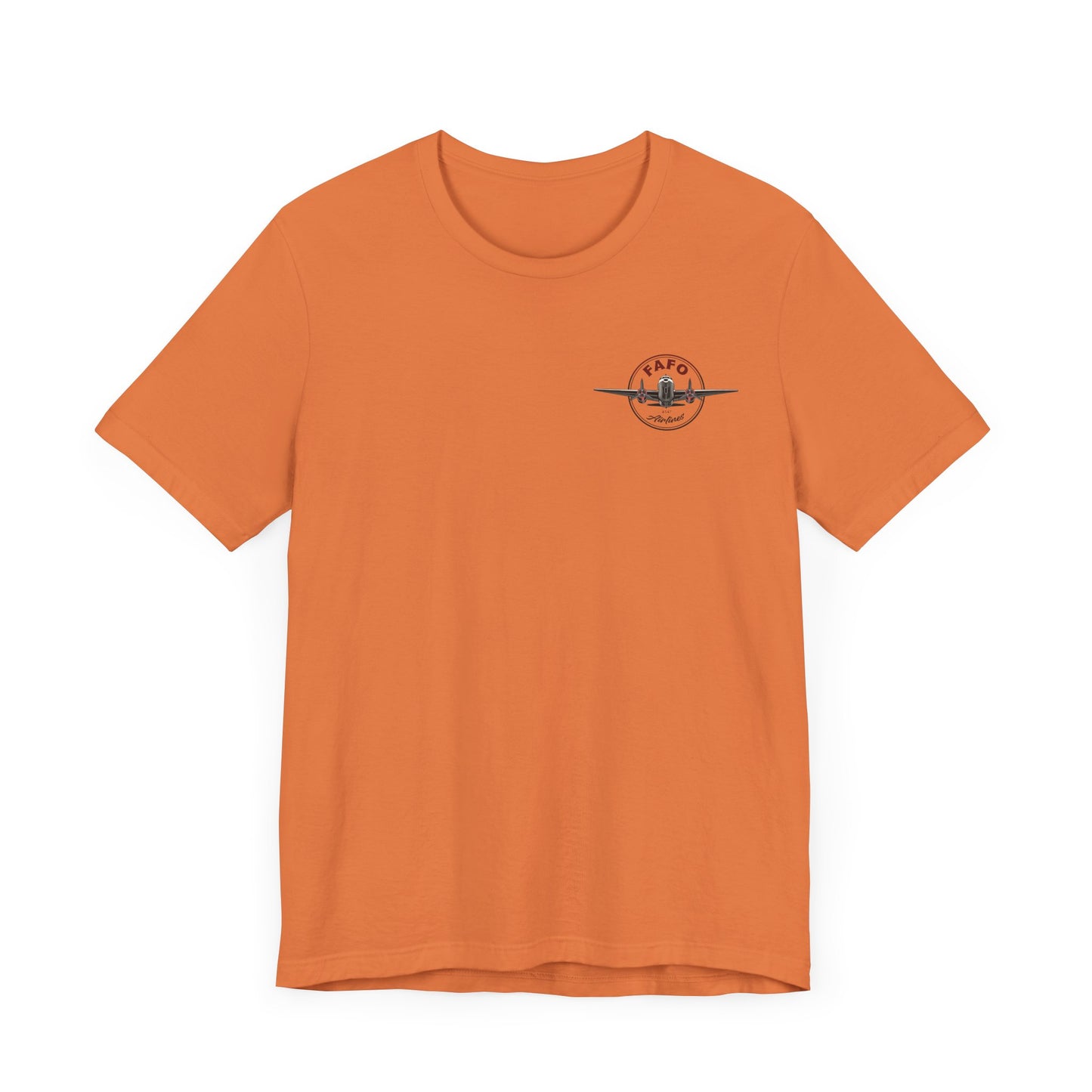 T-Shirt - "Visit the Panama Canal! Via FAFO Airlines" Unisex Jersey Short Sleeve Tee