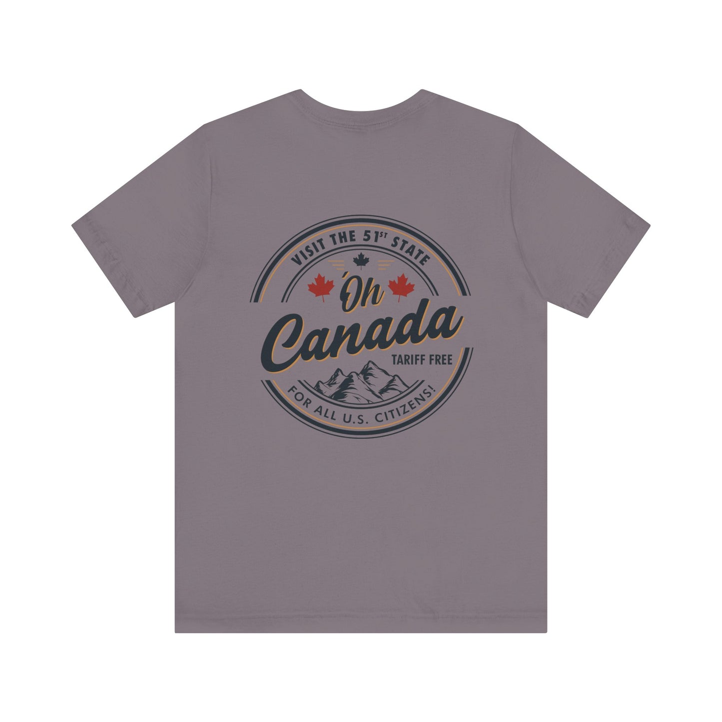 T-Shirt - "Visit the 51st State! Via FAFO Airlines" Unisex Jersey Short Sleeve Tee