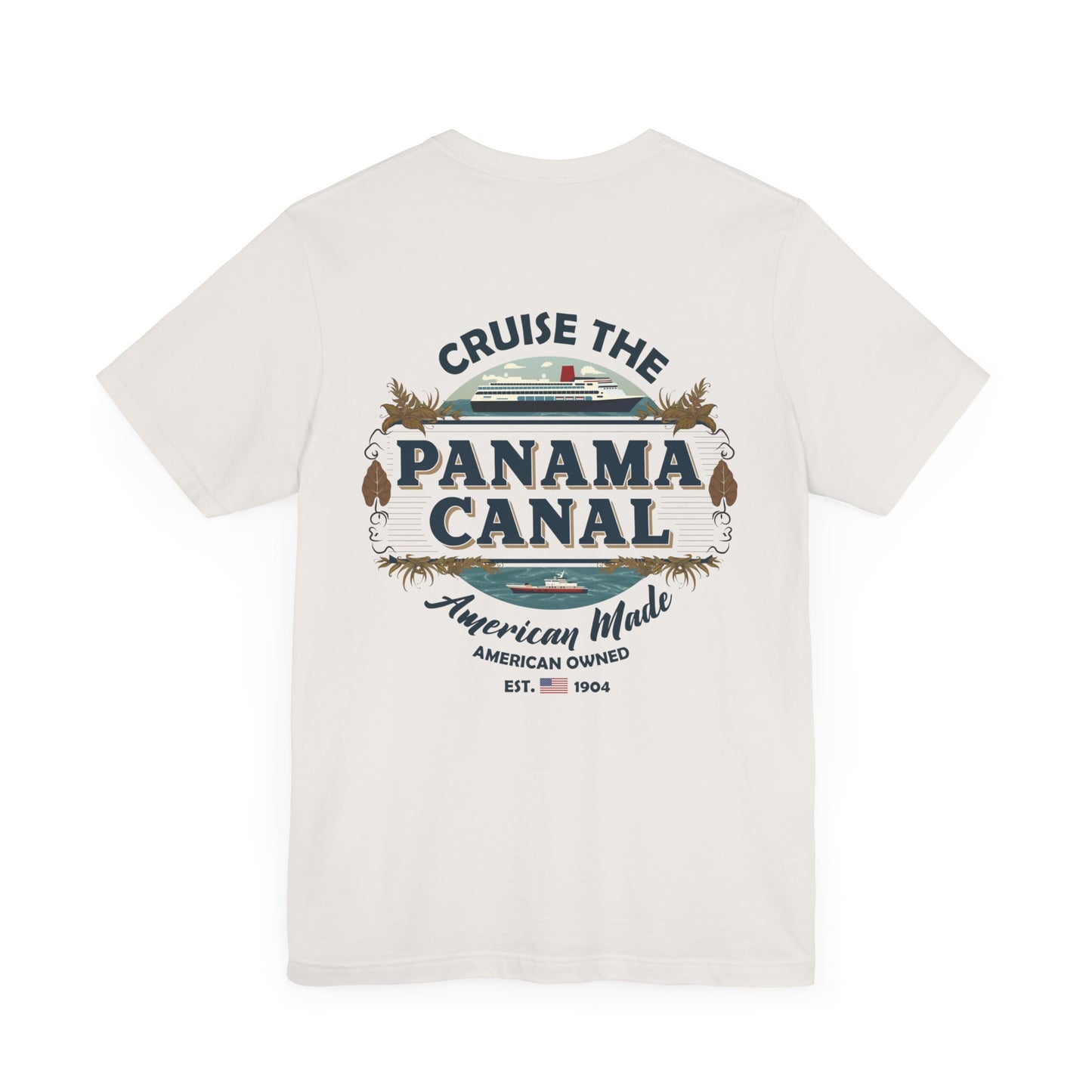 T-Shirt - "Visit the Panama Canal! Via FAFO Airlines" Unisex Jersey Short Sleeve Tee