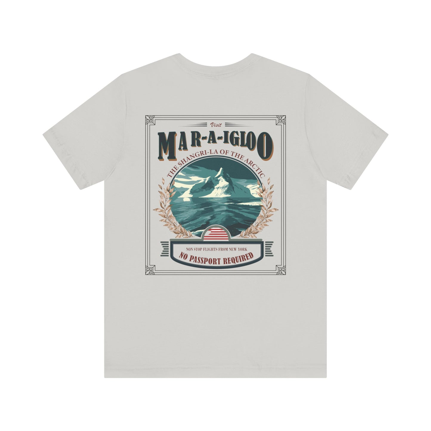 T-Shirt - "Visit Mar-A-Igloo! Via FAFO Airlines" Unisex Jersey Short Sleeve Tee