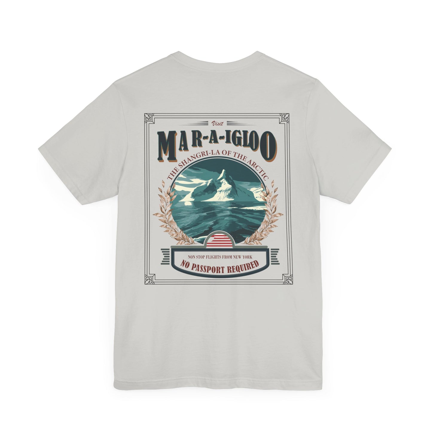 T-Shirt - "Visit Mar-A-Igloo! Via FAFO Airlines" Unisex Jersey Short Sleeve Tee