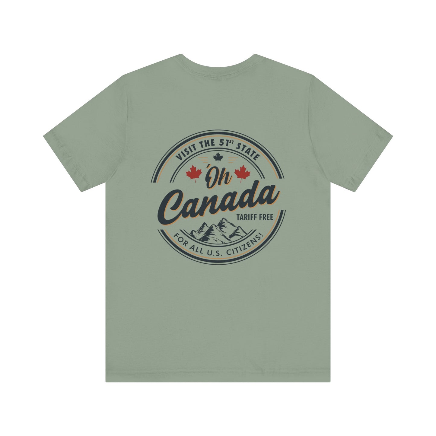 T-Shirt - "Visit the 51st State! Via FAFO Airlines" Unisex Jersey Short Sleeve Tee
