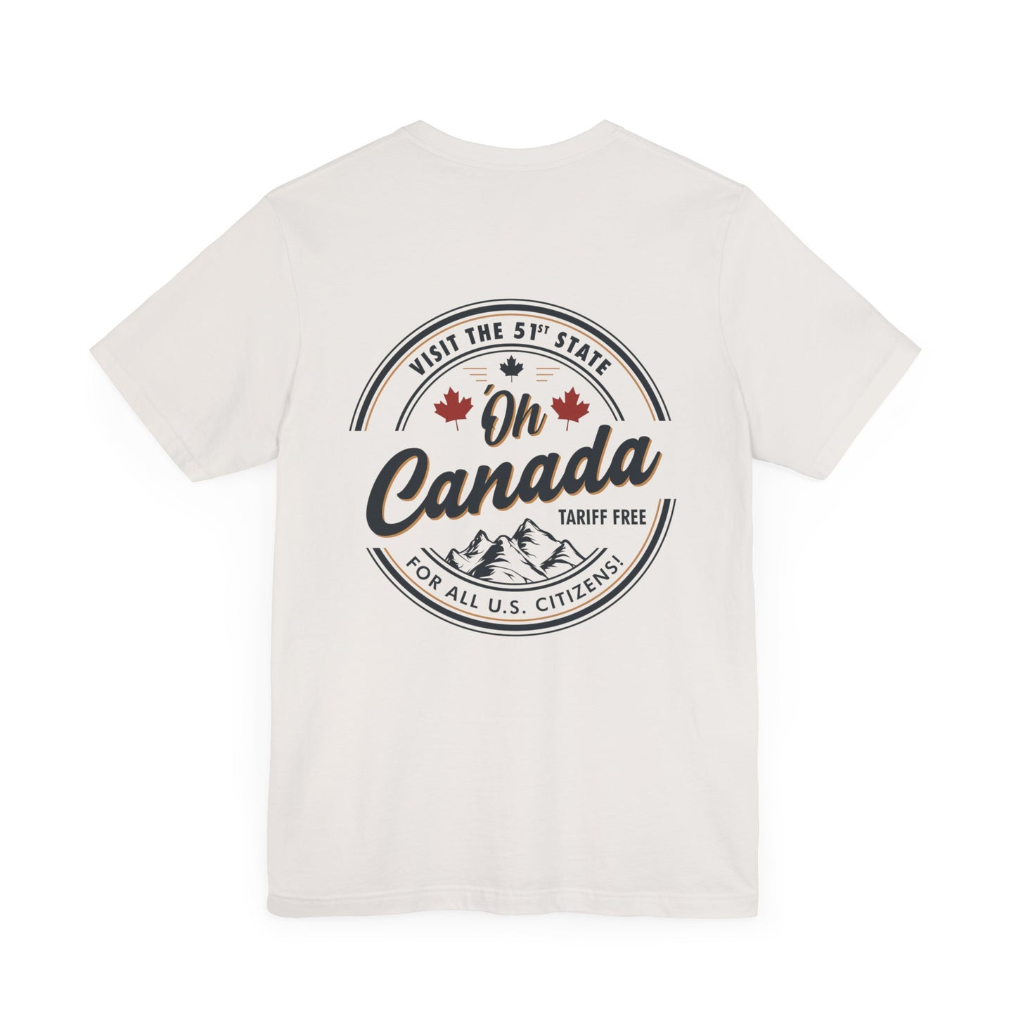 T-Shirt - "Visit the 51st State! Via FAFO Airlines" Unisex Jersey Short Sleeve Tee