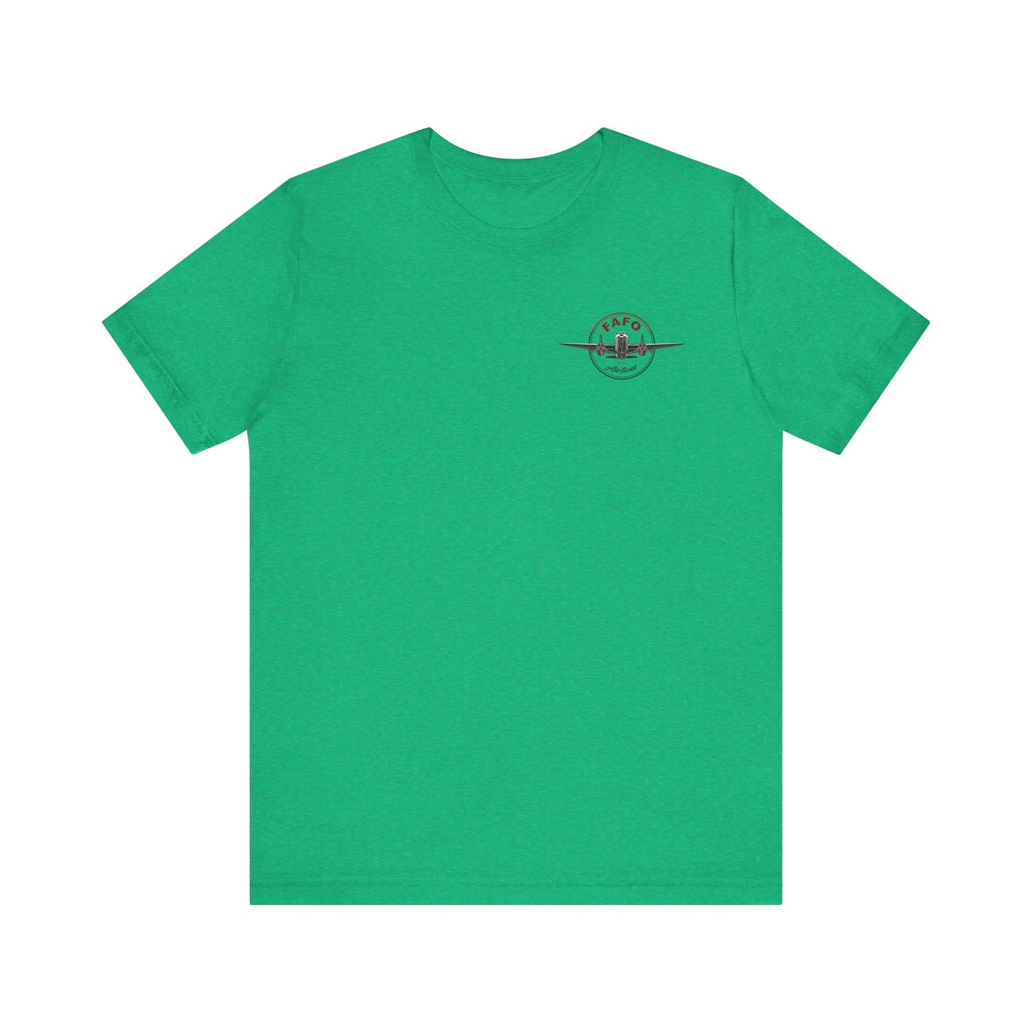 T-Shirt - "Visit the Panama Canal! Via FAFO Airlines" Unisex Jersey Short Sleeve Tee
