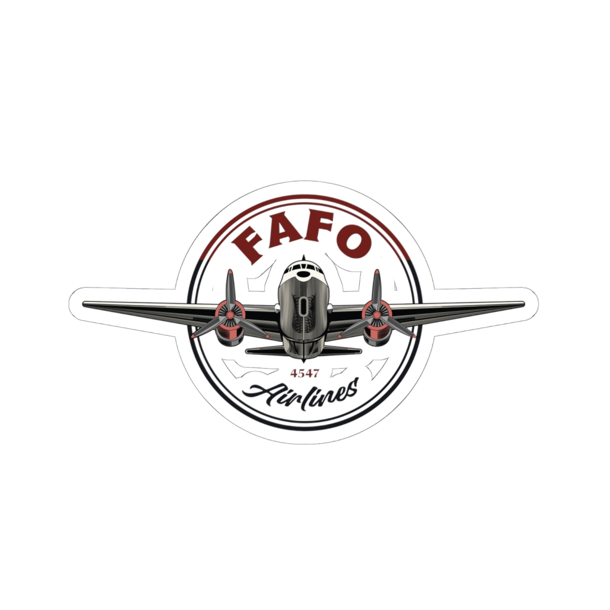 Sticker Set: FAFO Airlines - The Foreign Policy Brand