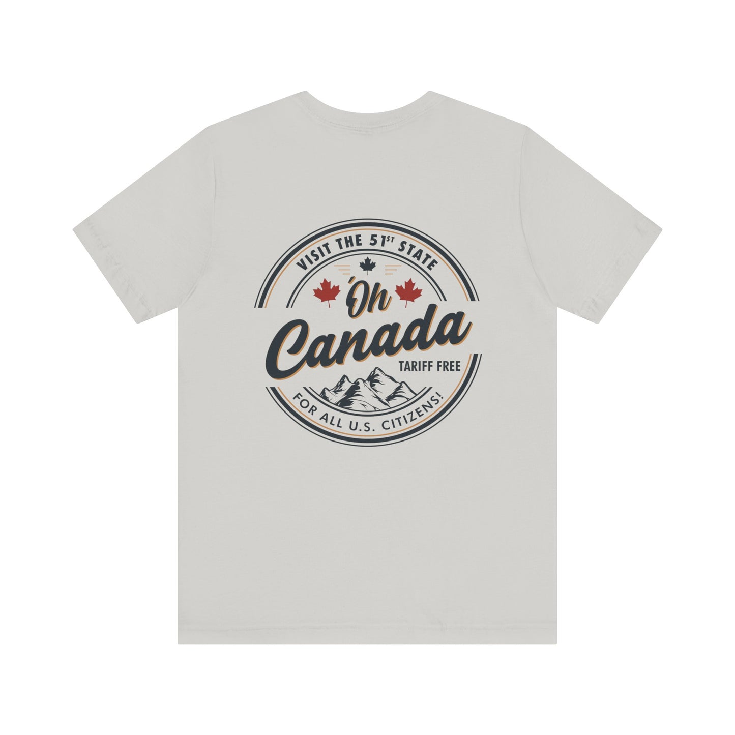 T-Shirt - "Visit the 51st State! Via FAFO Airlines" Unisex Jersey Short Sleeve Tee