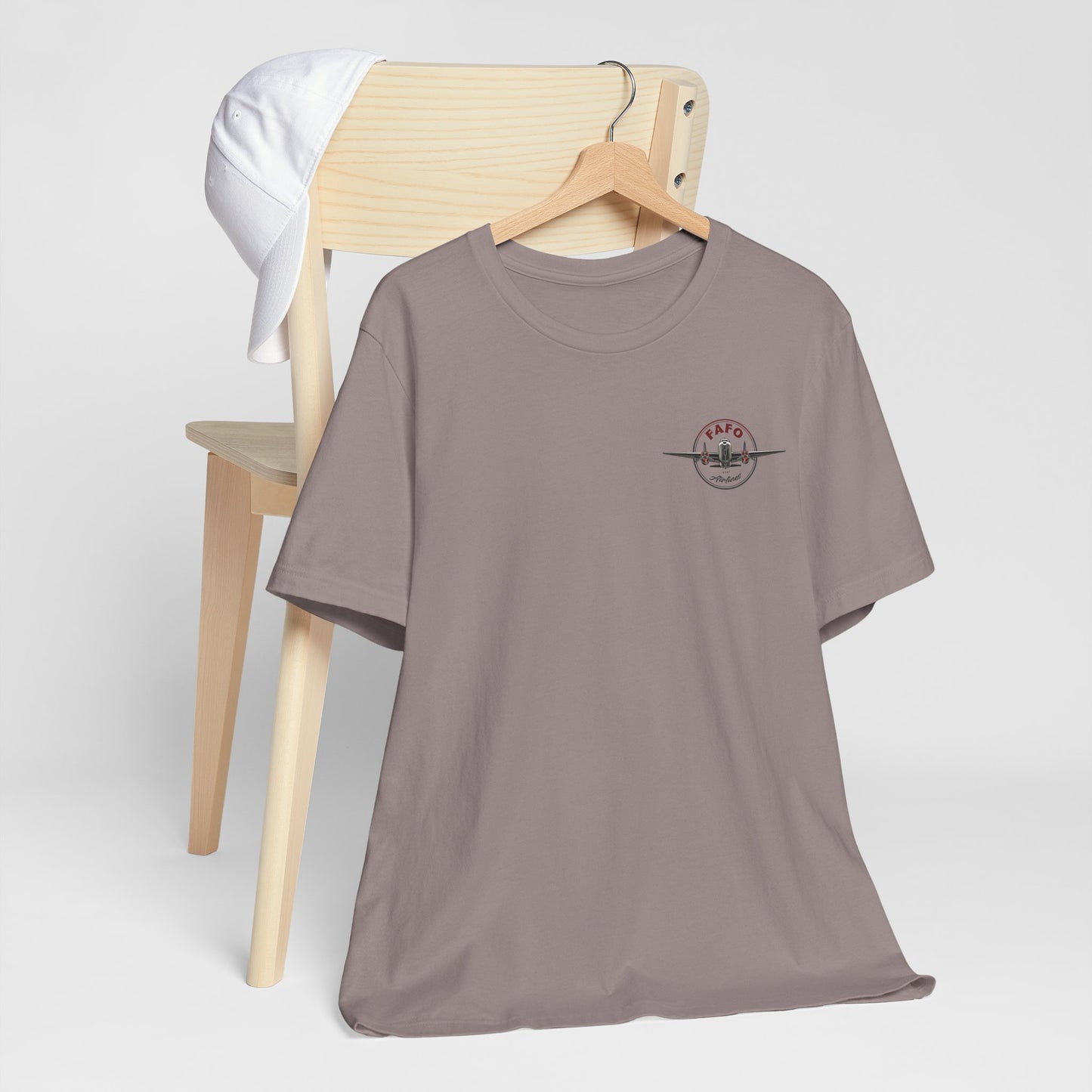 T-Shirt - "Visit the Panama Canal! Via FAFO Airlines" Unisex Jersey Short Sleeve Tee