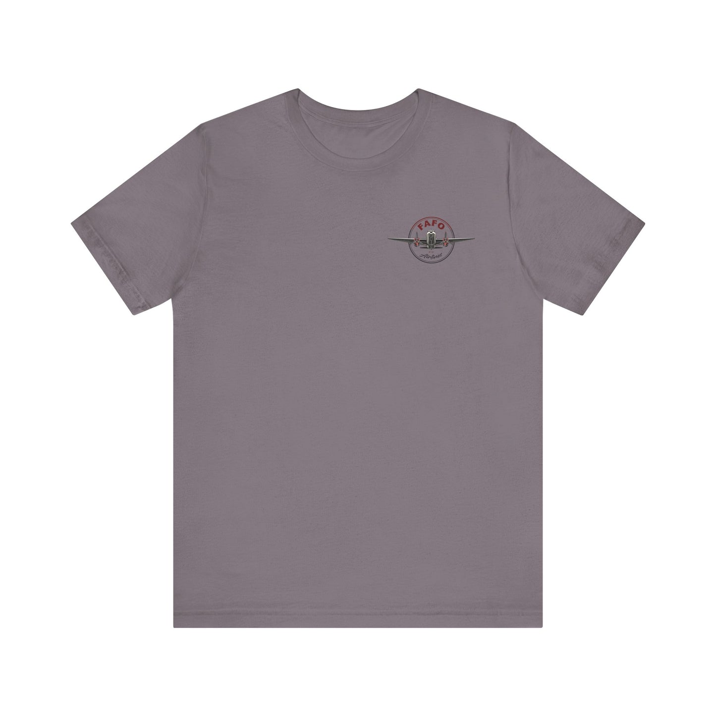 T-Shirt - "Visit the Gaza Riviera! Via FAFO Airlines" Unisex Jersey Short Sleeve Tee