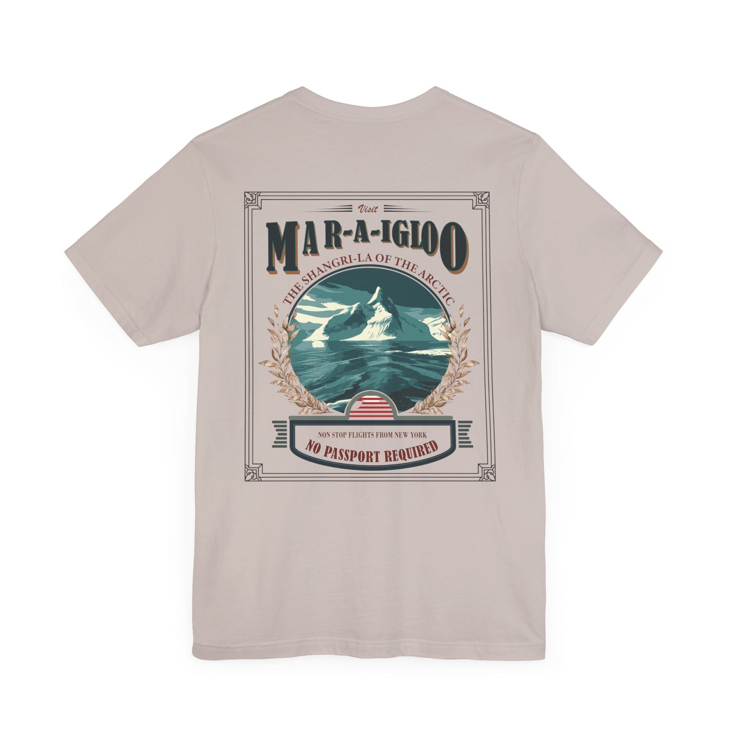 T-Shirt - "Visit Mar-A-Igloo! Via FAFO Airlines" Unisex Jersey Short Sleeve Tee