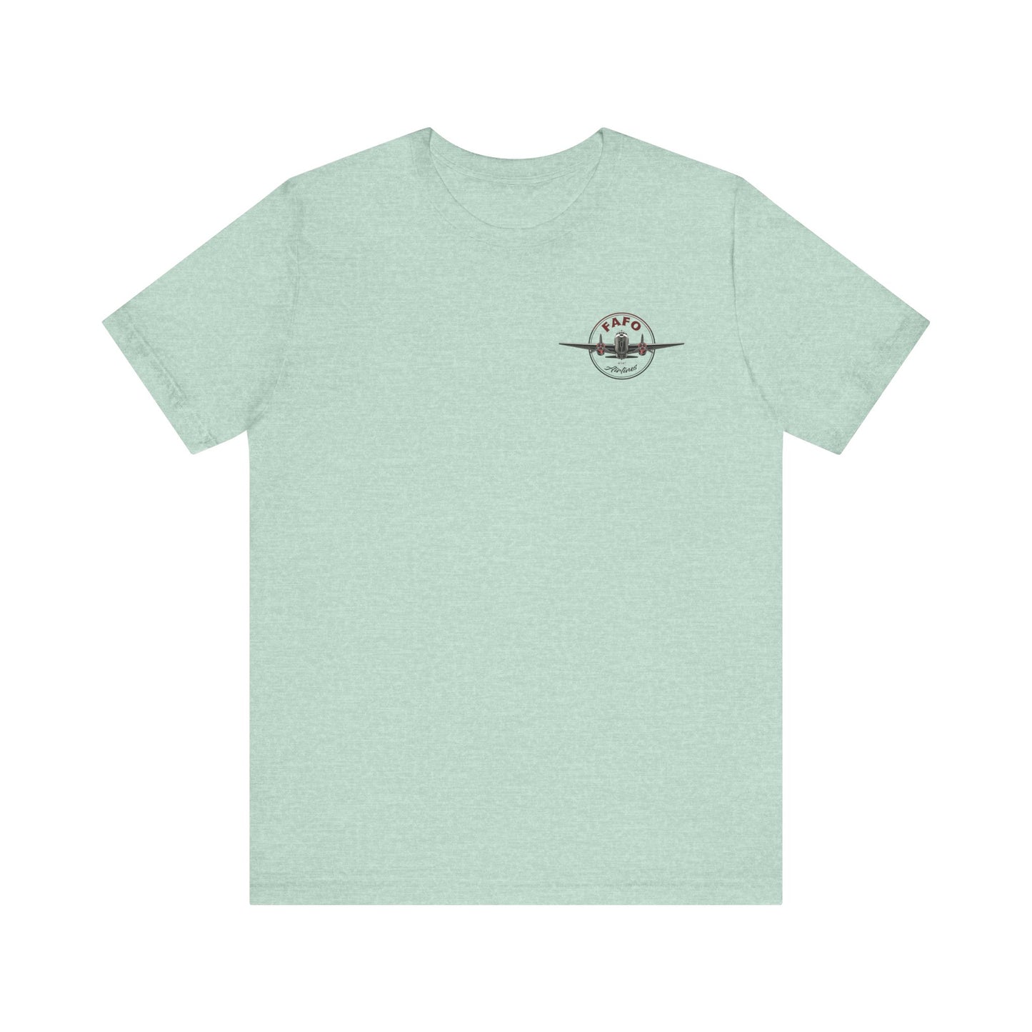 T-Shirt - "Visit the Panama Canal! Via FAFO Airlines" Unisex Jersey Short Sleeve Tee
